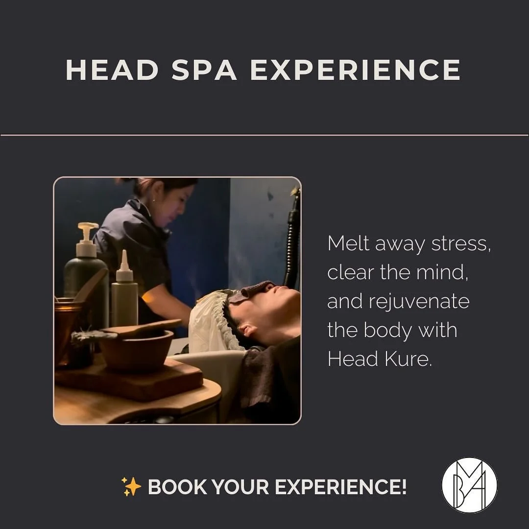 Stress doesn&rsquo;t stand a chance. Ready to book your Head Spa experience? 🌿 #headspa #relaxation #stressreliever