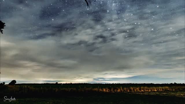 Sitting outside for a few hours with the family hoping we would catch a glimpse this far north of the Aurora like in May 2024. This Geo storm was only a G4 and a Kp of 7.33 not visible to the eye (in our area) in comparison last May 2024 it was a G5