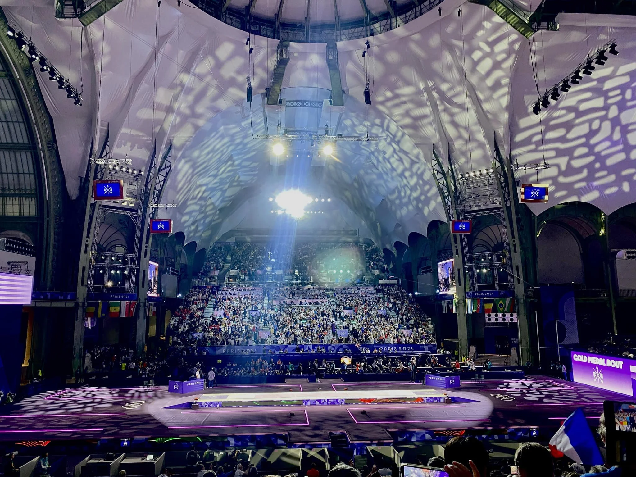 Amazing arena for the Fencing🇫🇷👍