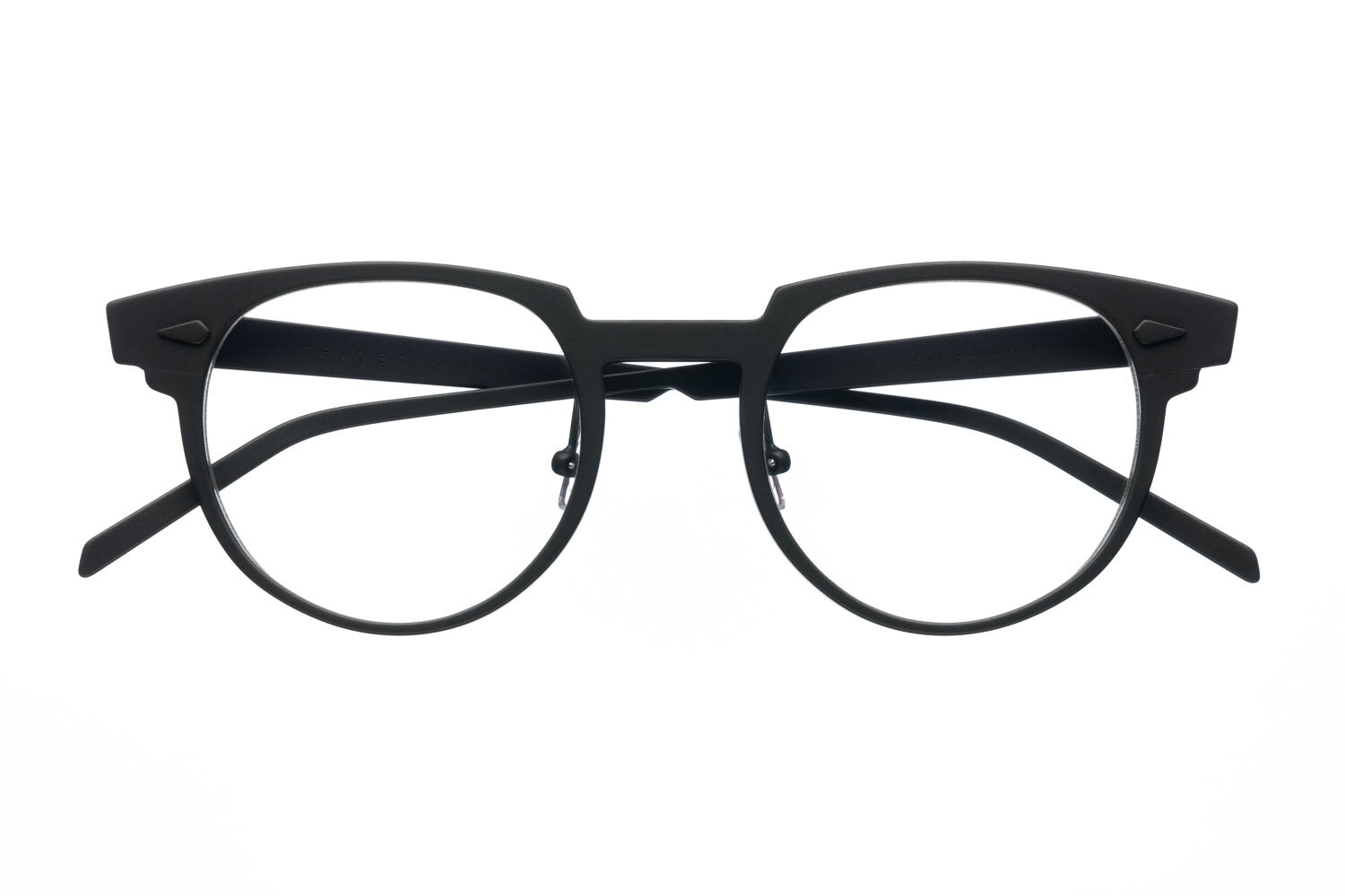 model ALUMINUM NINE front NERO / temples NERO