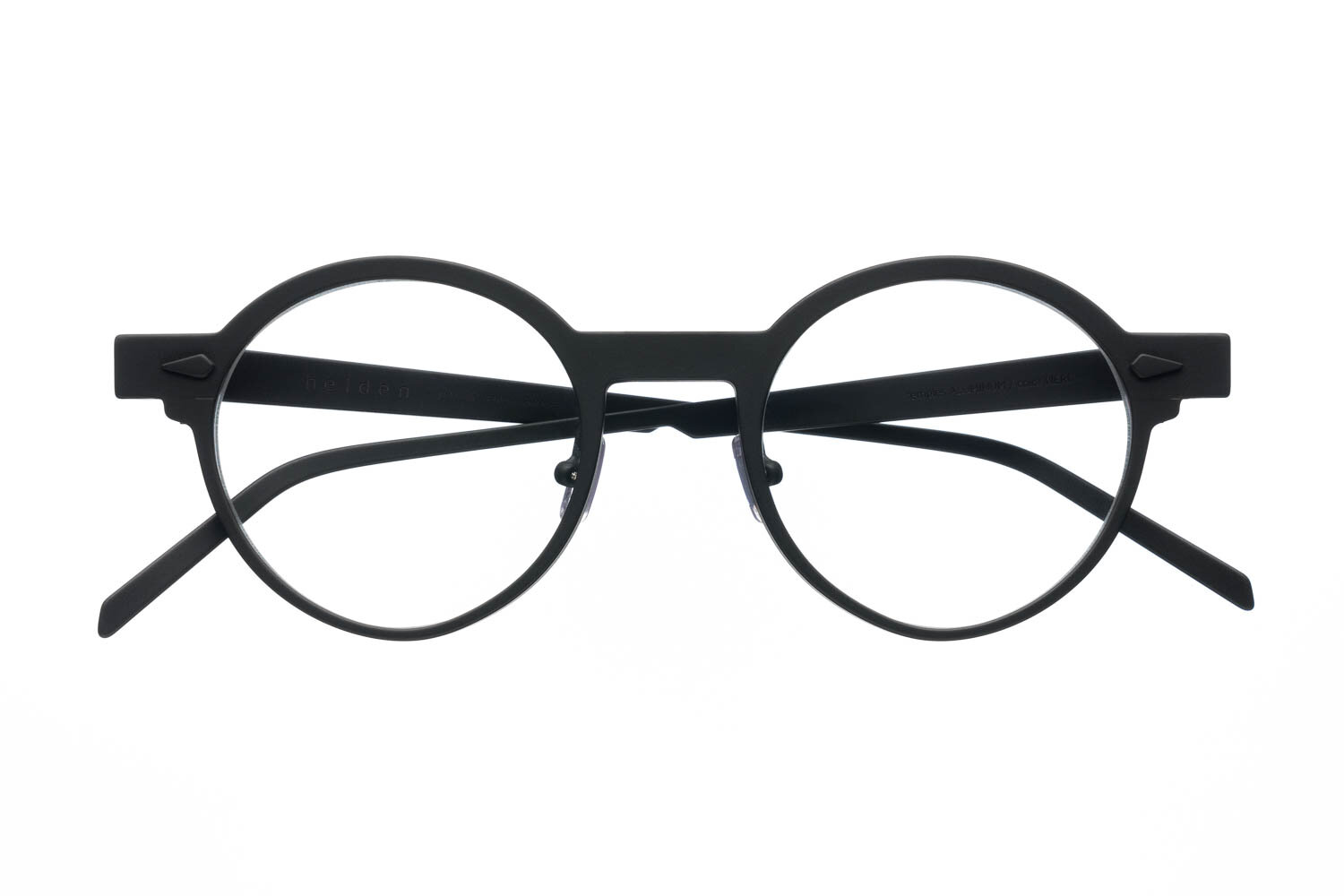 model ALUMINUM SIX front NERO / temples NERO ALUMINUM