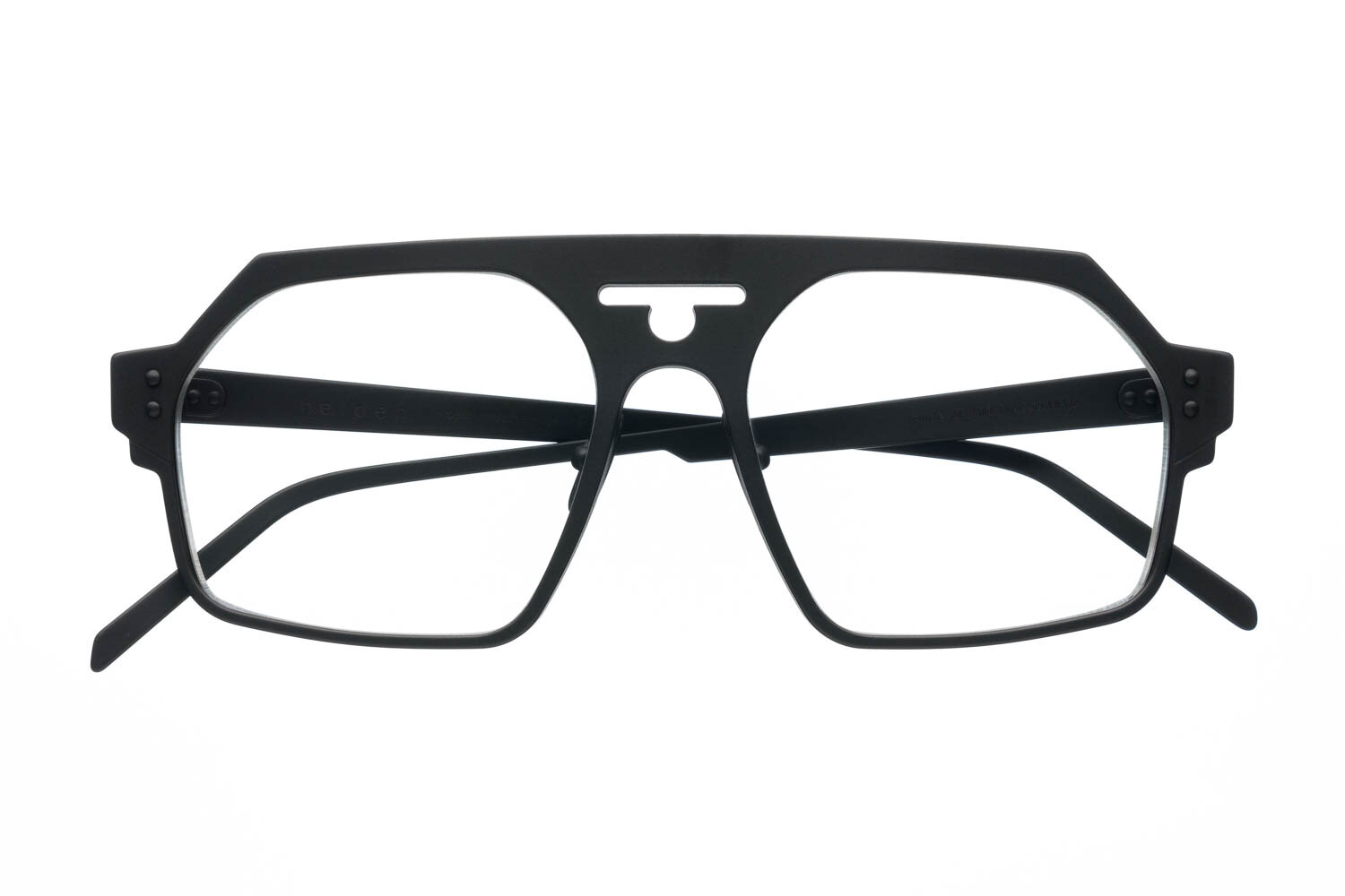 model ALUMINUM VLIEGTUIG front NERO / temples NERO ALUMINUM