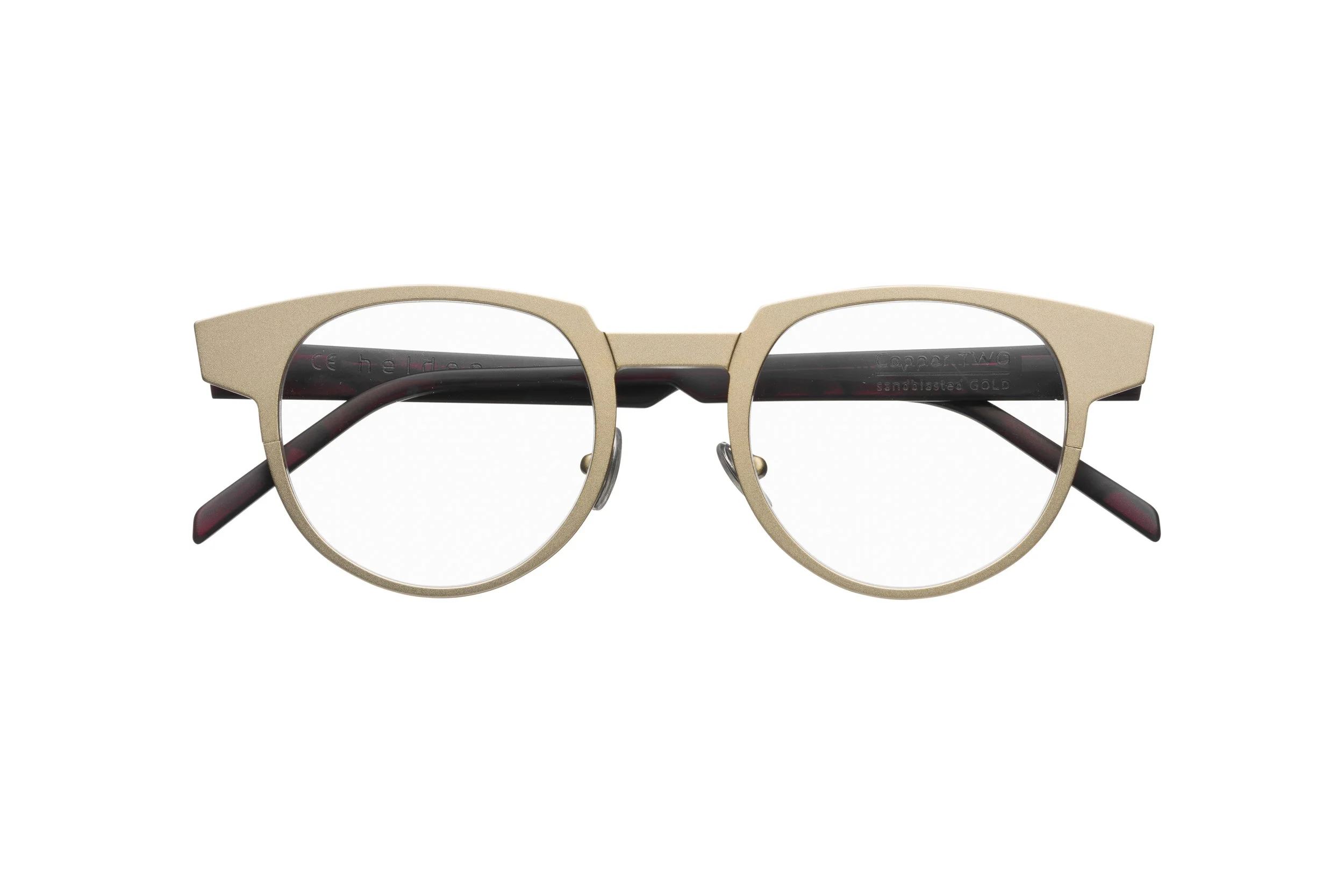 model COPPER two   SANDBLASTED gold