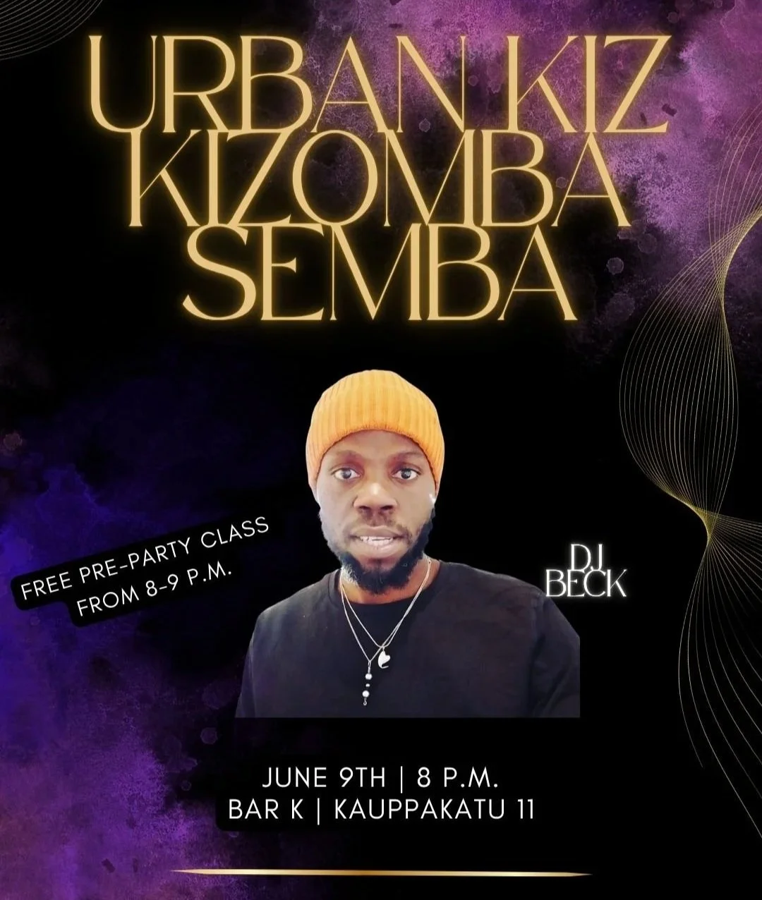 TI 9.6. URBAN KIZ &amp; KIZOMBA &amp; SEMBA NIGHT   