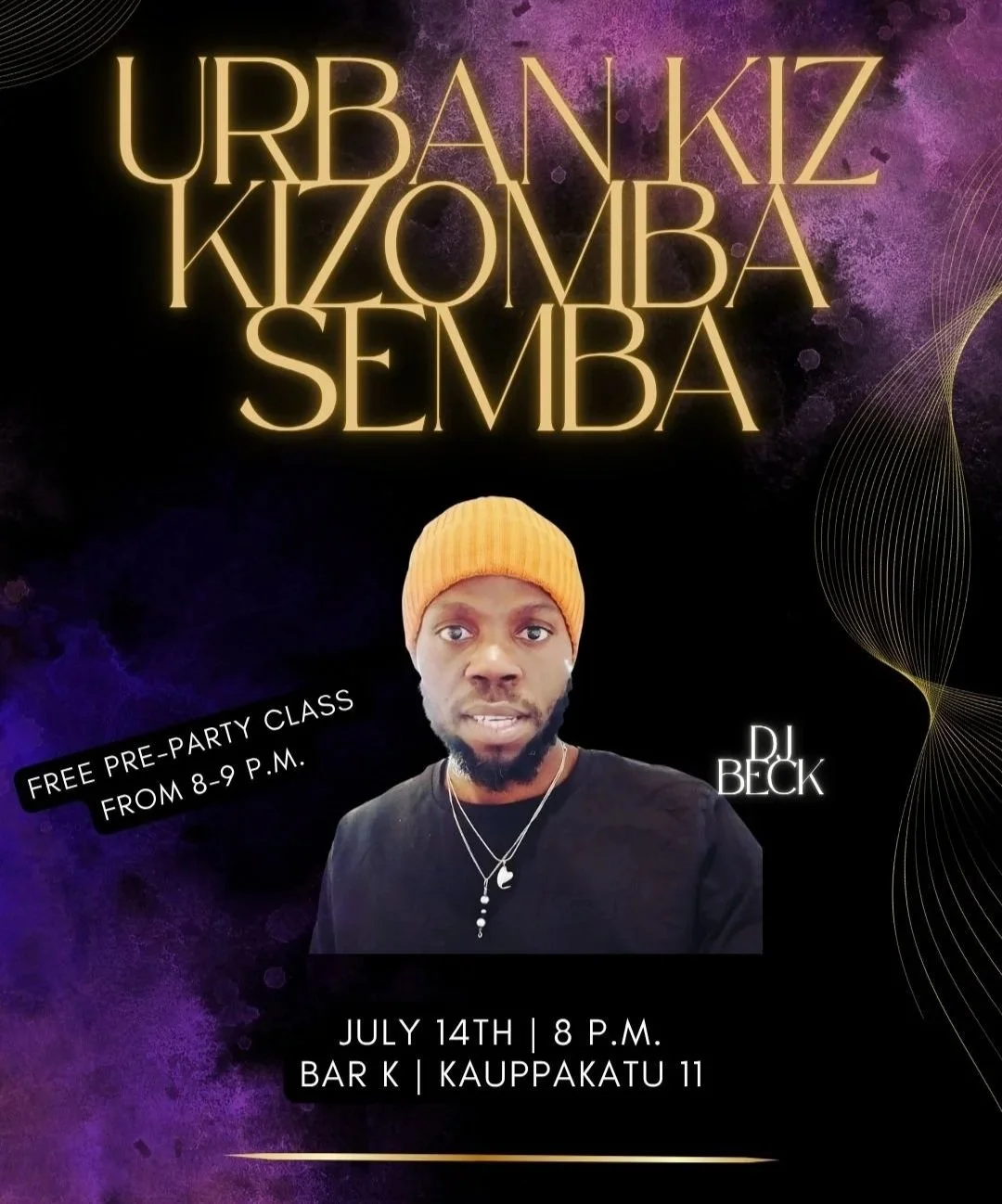 TI 14.7. URBAN KIZ &amp; KIZOMBA &amp; SEMBA NIGHT 