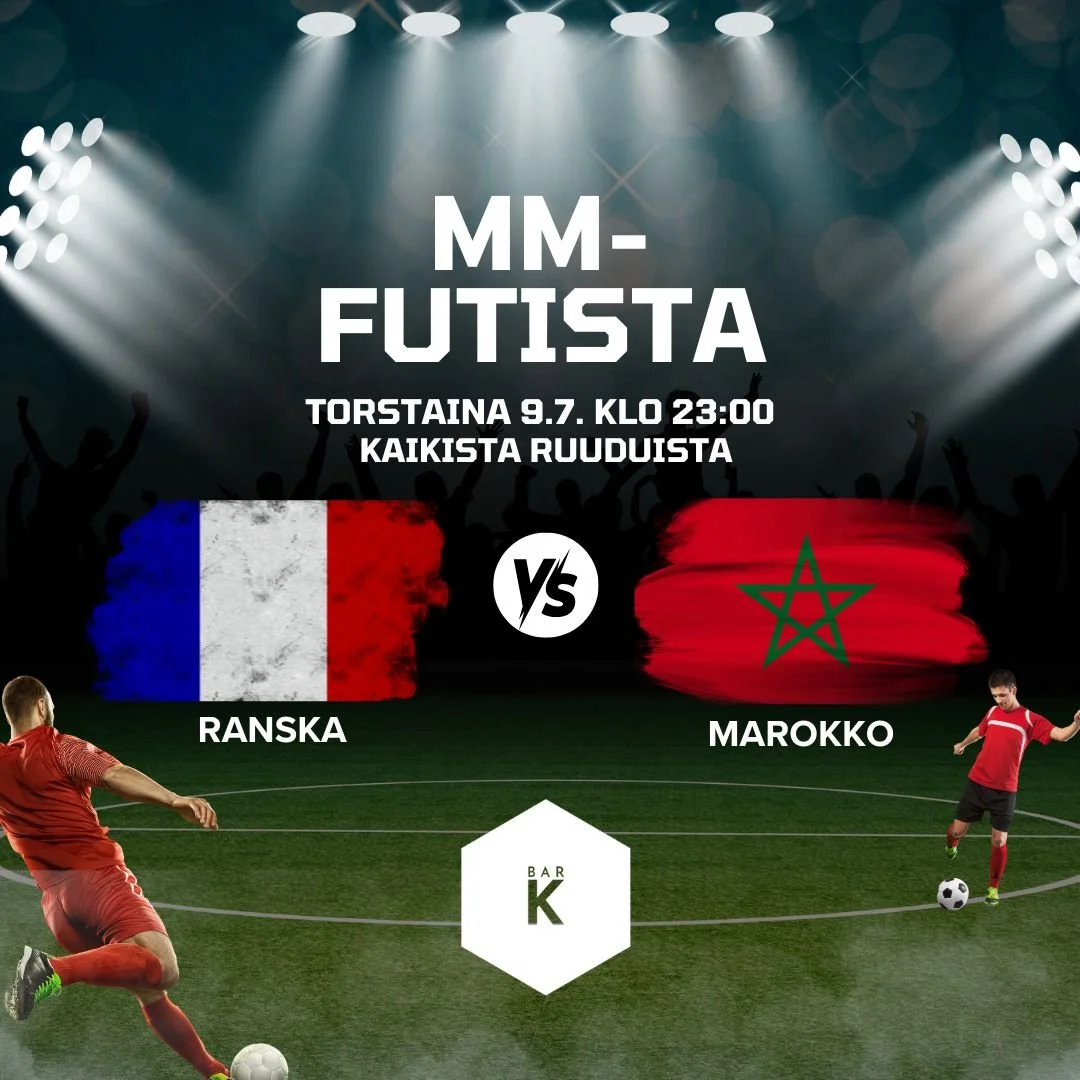 TO 9.7. RANSKA - MAROKKO