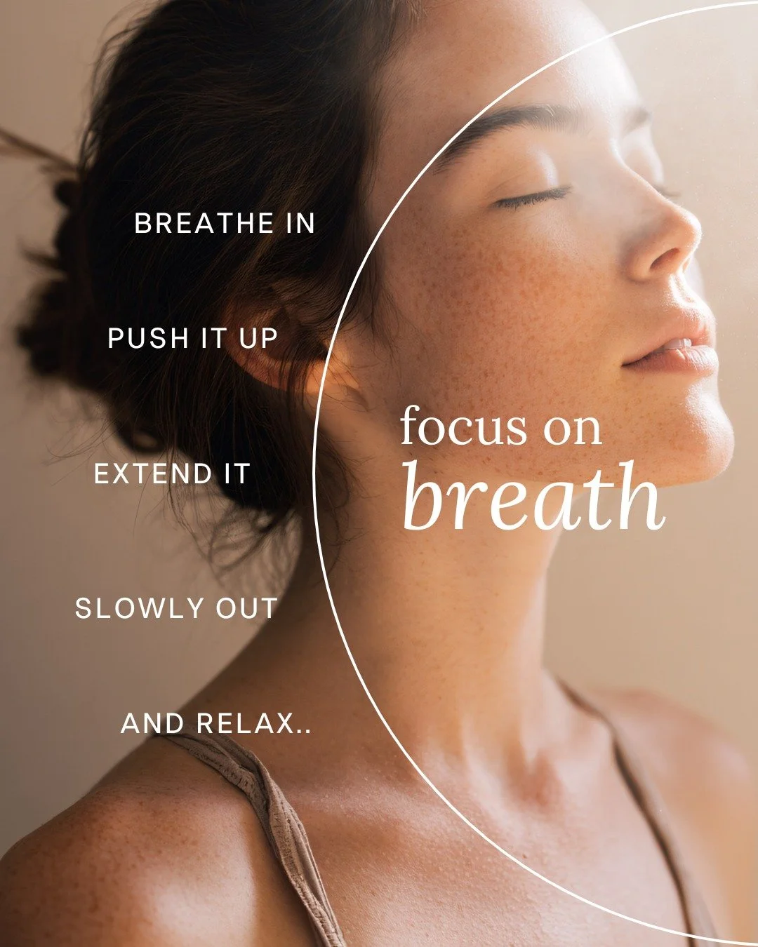 Breath changes everything.

It softens the jaw.
Releases the shoulders.
Signals safety to the nervous system.

When the diaphragm is engaged and the breath is allowed to rise gently from the stomach into the chest and lungs, the body begins to open. 