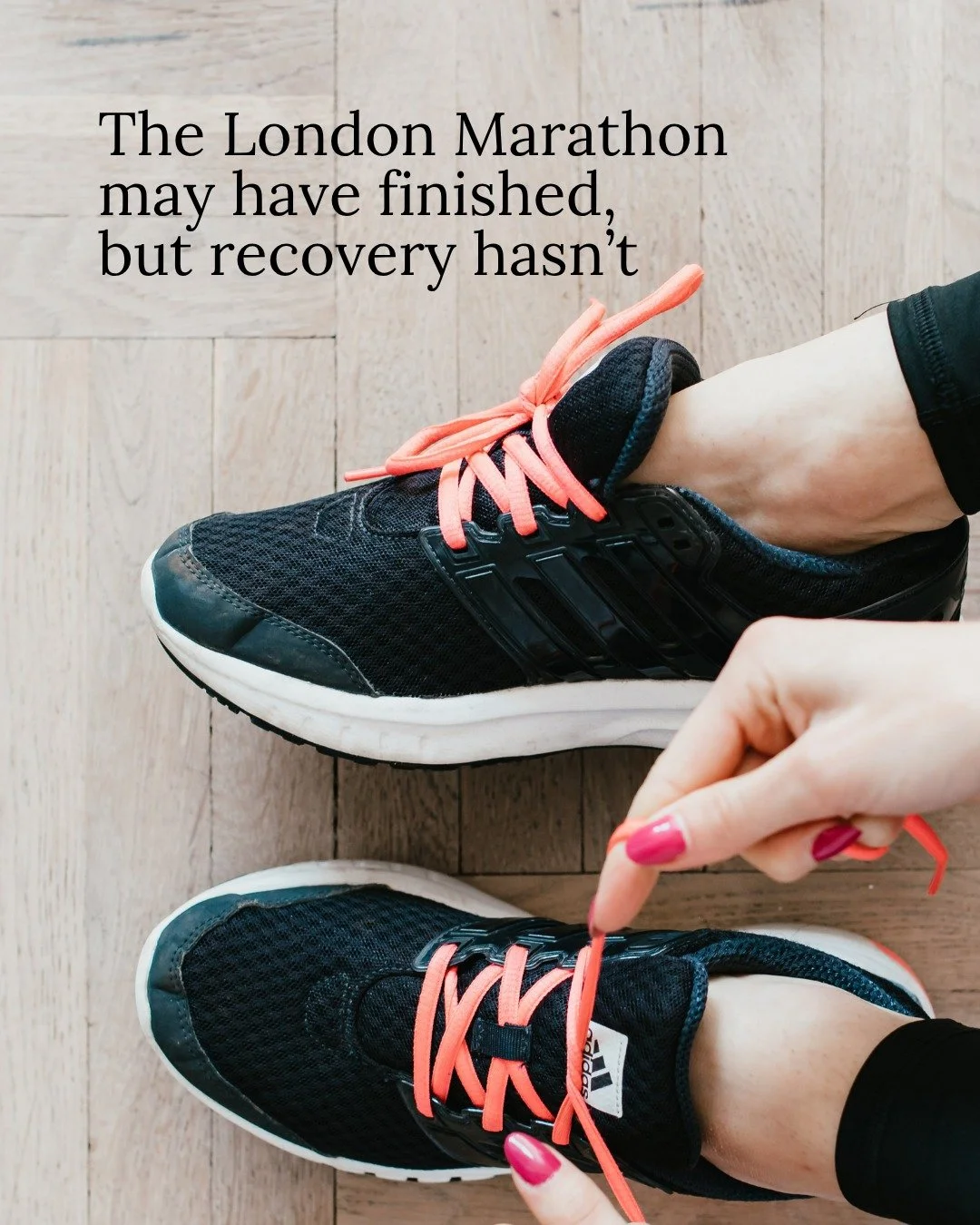 Something I see a lot in the weeks after a big race. 🏃
 
Runners come in still carrying the event. Heavy legs that don't feel like theirs. A lymphatic system congested from everything the body processed at pace. A nervous system still switched on, w