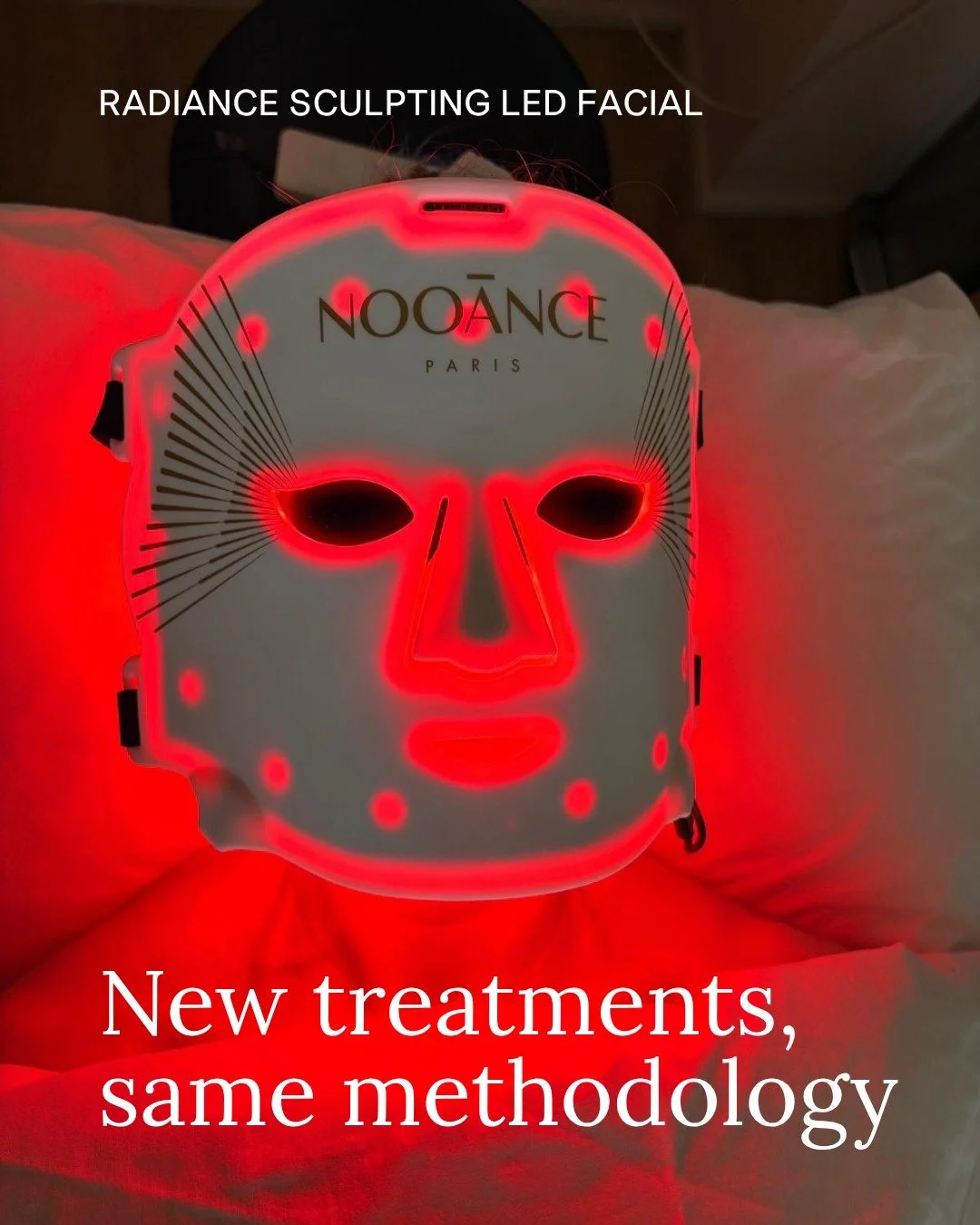 Lifting and sculpting in skincare is rarely about one hour. It's about a system: lymph that's moving, collagen that's being stimulated, skin that's being supported underneath rather than just polished on top.
 
My Radiance Sculpting LED Facial brings