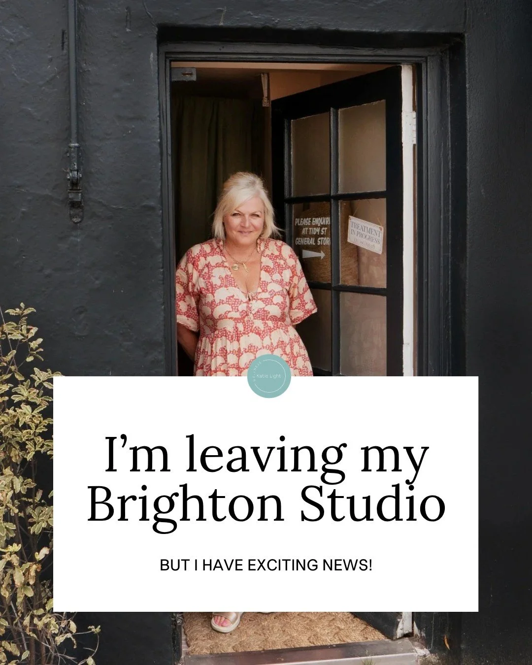 I have been very blessed to have spent the last 8 years on Tidy street in my little cocooned treatment studio. 

Thank you to all my lovely neighbours, it&rsquo;s such a lovely community around Gloucester Road, I will miss you all 😢 @solifore @dormi