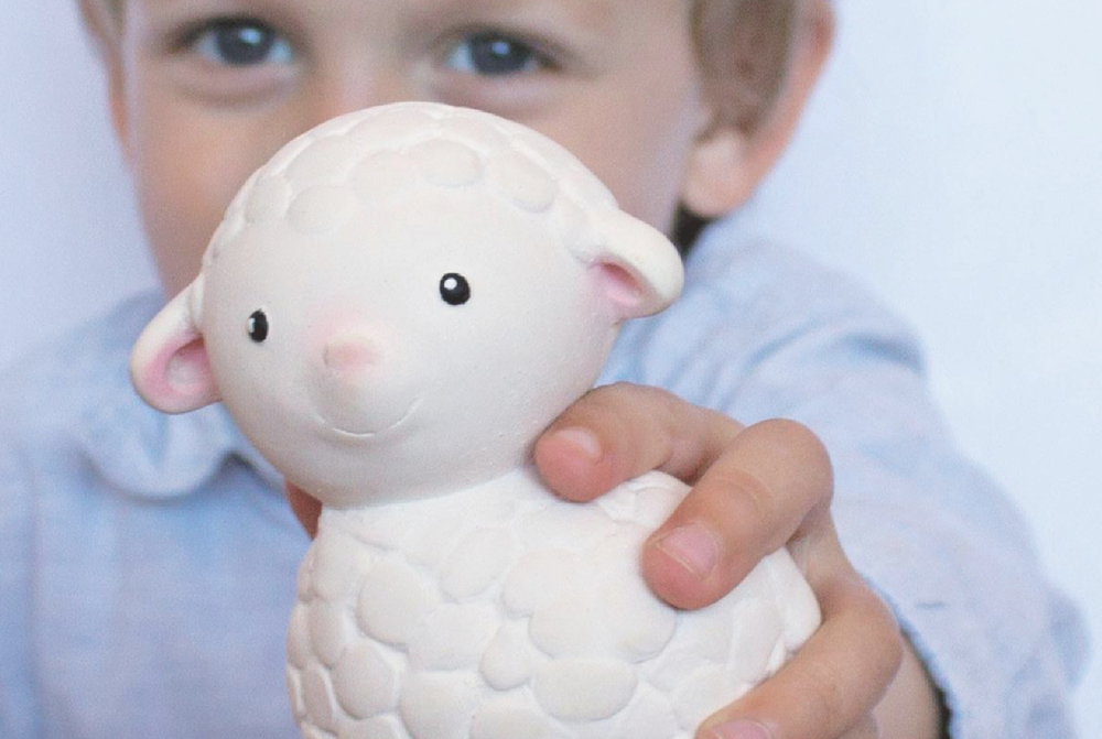 Eco-Friendly Baby Play Toy Safe Sensory Fun for Infants and Newborns KidSource 1057 BPA Free 100% Natural Rubber Lanco Sweet Lamb Eco-Friendly Baby Play Toy Safe Sensory Fun for Infants and Newborns KidSource 1057 BPA Free 100% Natural Rubber Lanco Sweet Lamb