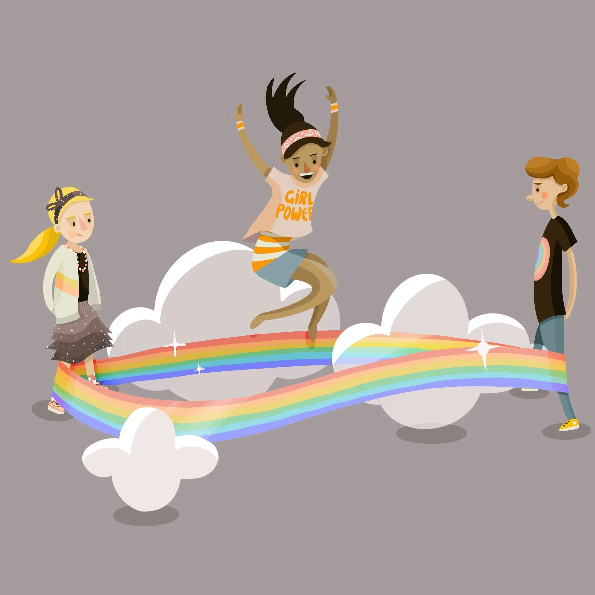 annika_metze_illustration_vektor_character_dream_workout_kids_jumping_spiel_rainbow_regenbogen_fun_colour.JPG