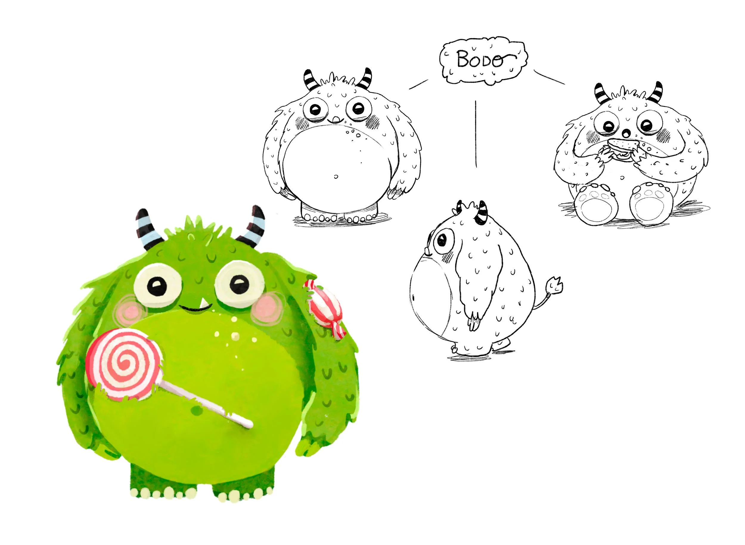 ametze_porta_Kinderbuch_character_ monster_sweets_gruen_bodo.jpg