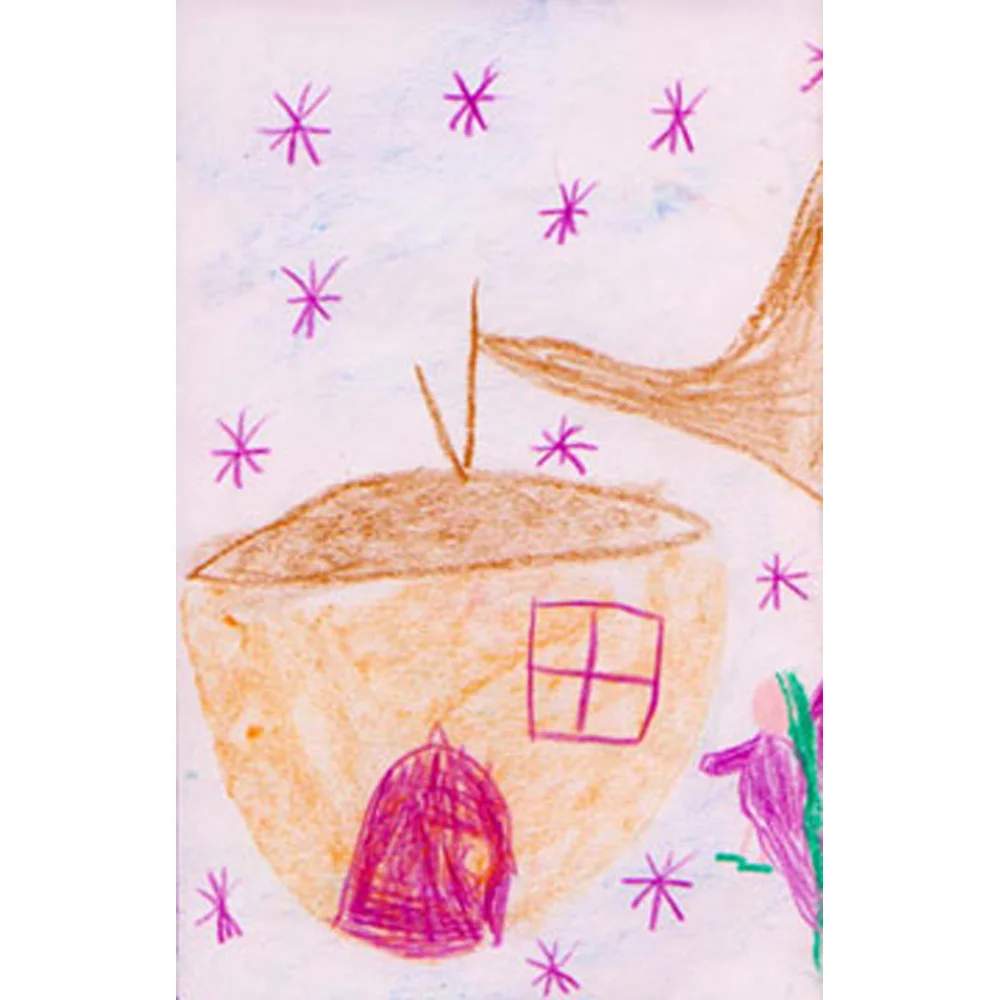 Tiptoes's Acorn House at Night