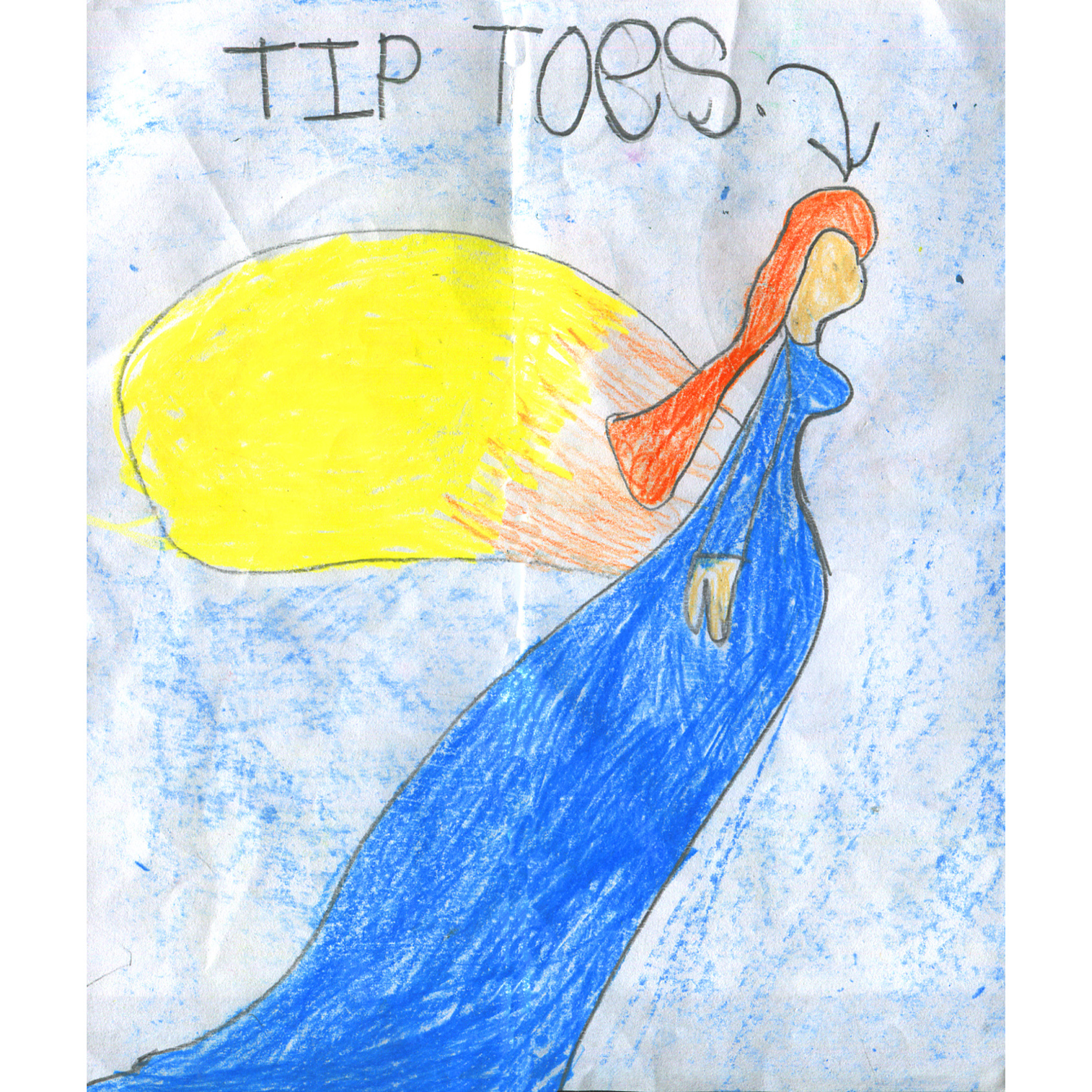Tiptoes Lightly by Ruth