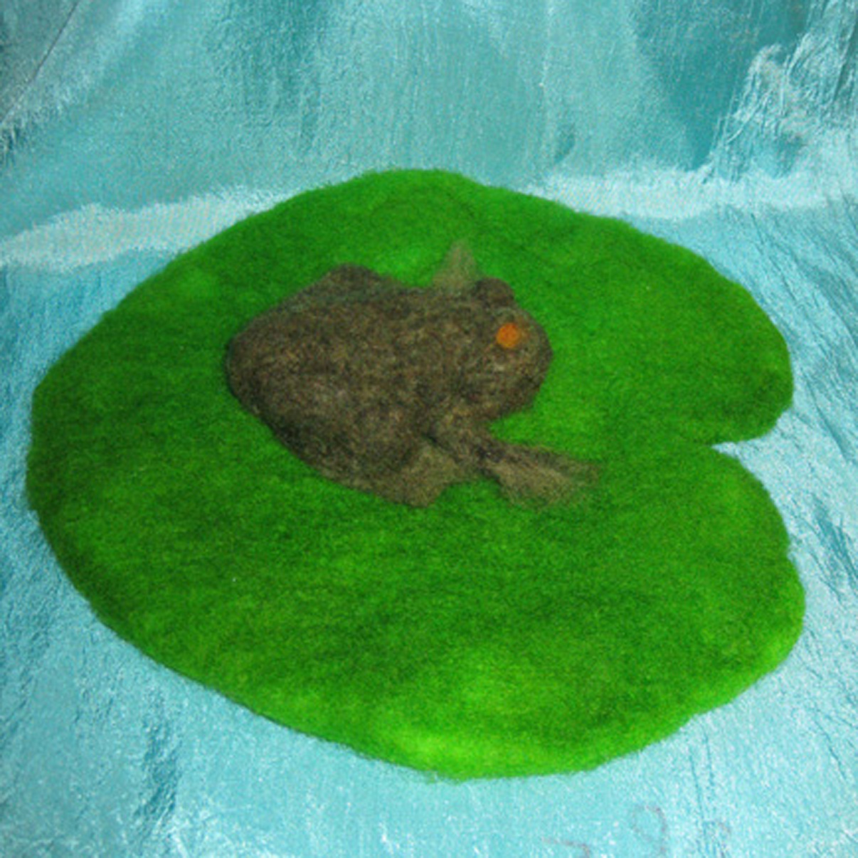 Mr Frog on his lilypad