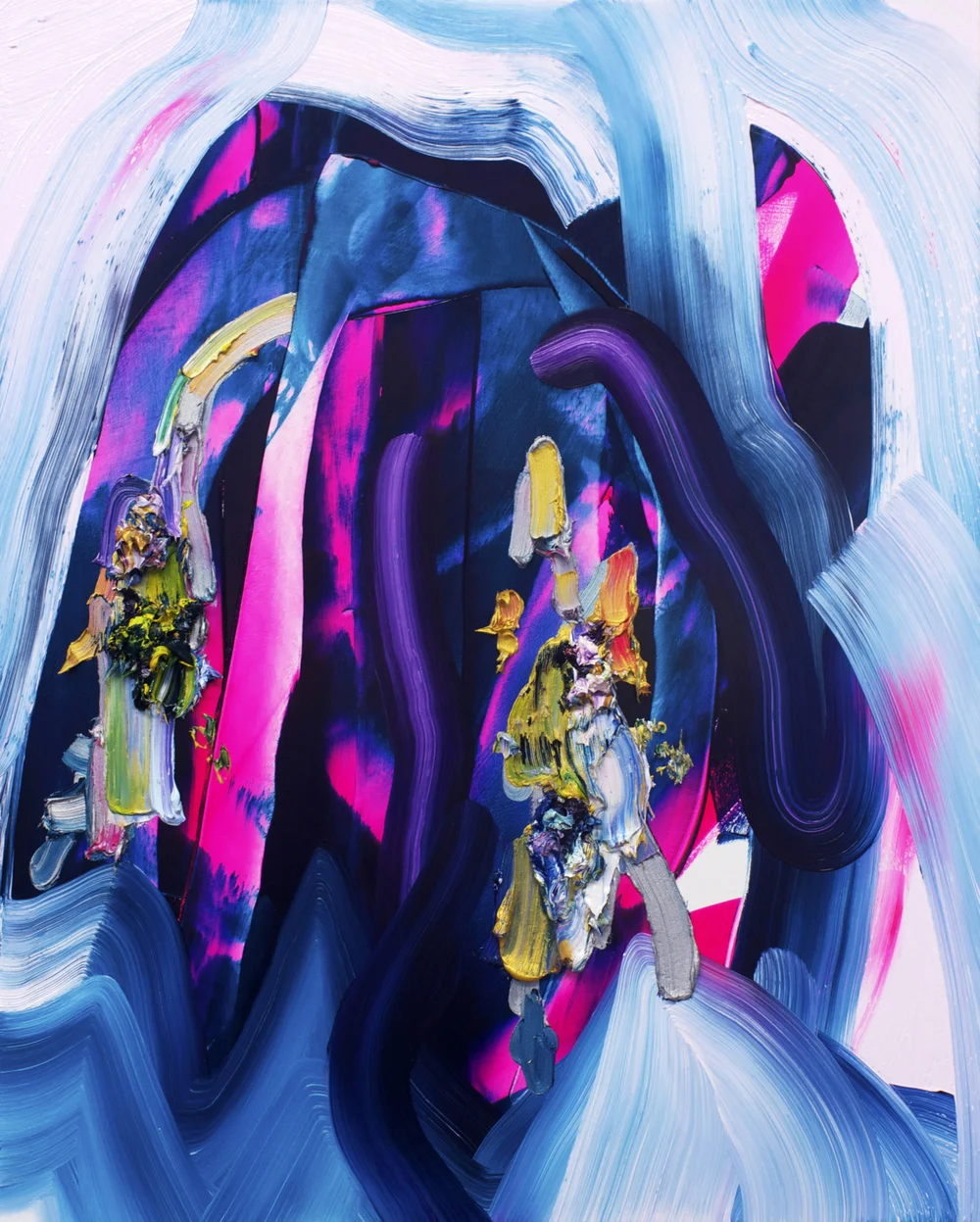 The Way Inside / 2016 / oil on panel / 30 x 24 inches / 76 x 61 cm / Private Collection / ©CamilaJourdain
