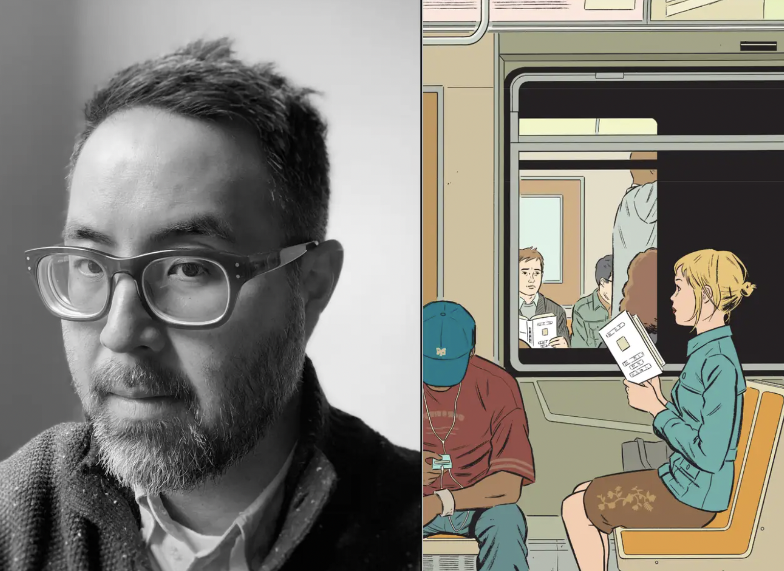 Cartoonist Adrian Tomine reflects on 20 years of New Yorker illustrations
