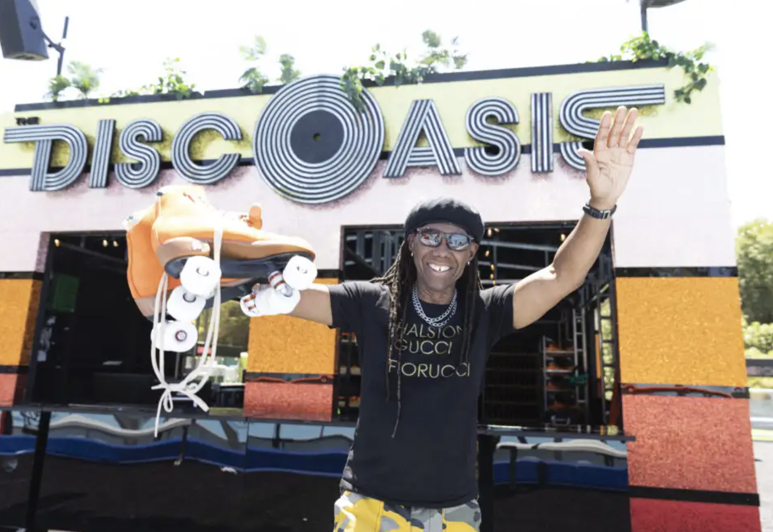 Disco legend Nile Rodgers on his lifetime passion for roller-skating