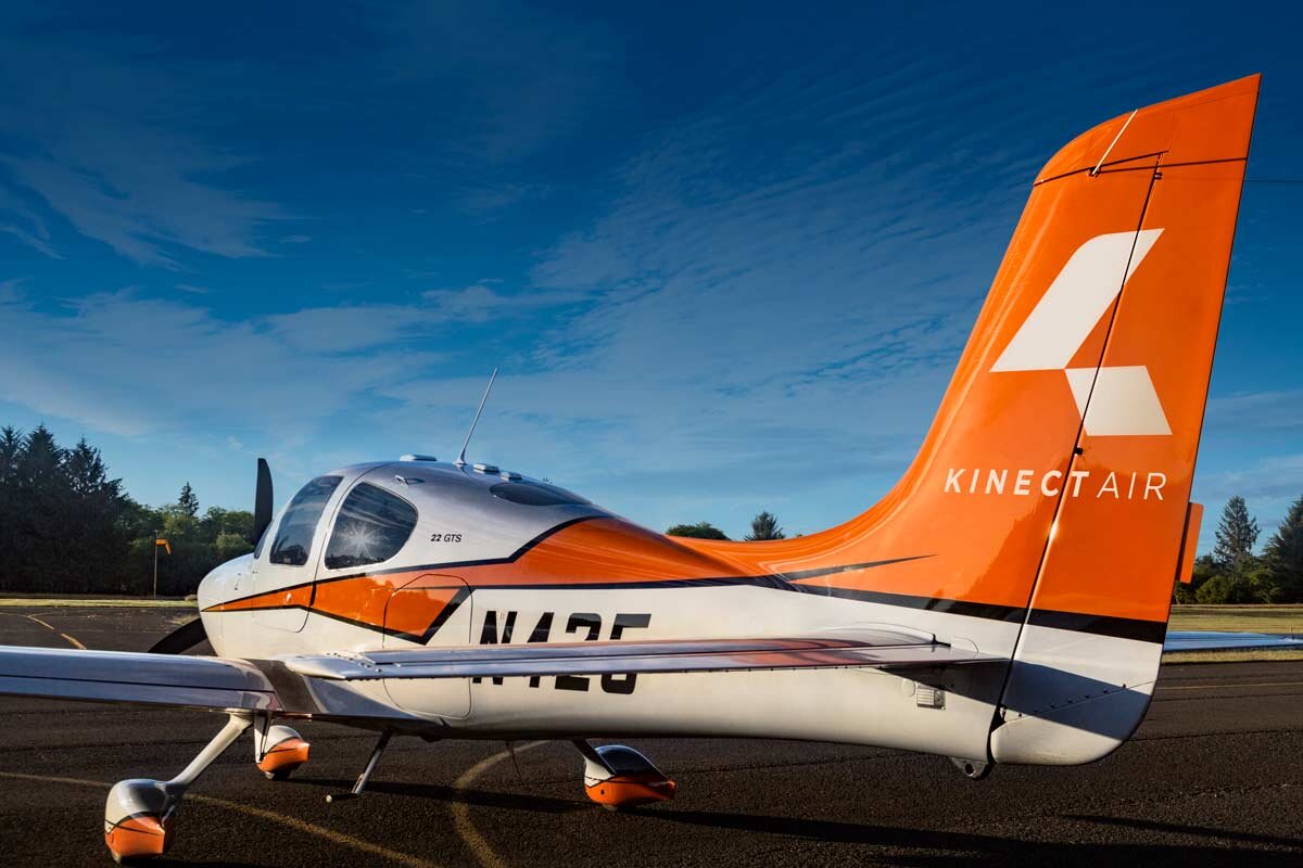 KinectAir will operate a fleet of Cirrus SR22Ts and Pilatus PC-12s beginning this summer.