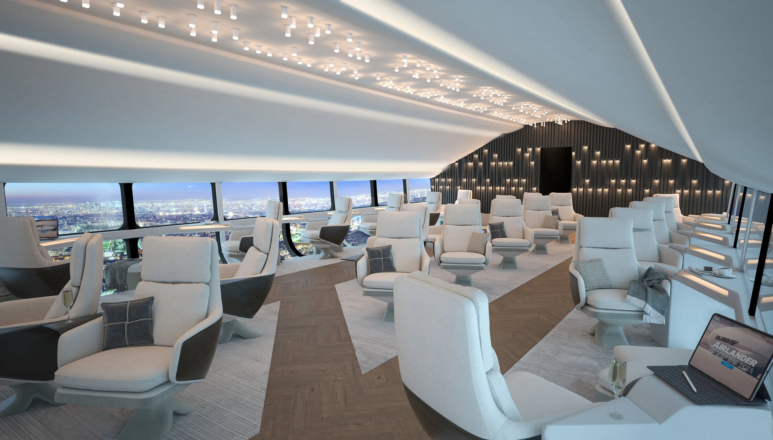 A high-end luxury interior will be offered for the more exclusive, experiential travel routes.
