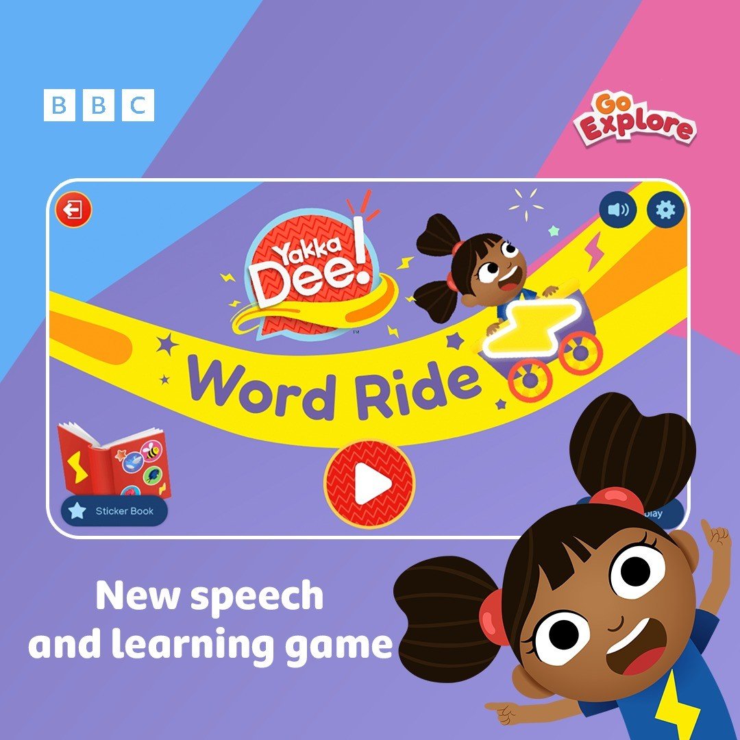 A shoutout for the new #YakkaDee game fresh out on #CBeebies 𝗚𝗼 𝗘𝘅𝗽𝗹𝗼𝗿𝗲 𝗔𝗽𝗽! 😊 

https://www.bbc.co.uk/cbeebies/apps/cbeebies-go-explore-app

@CBeebiesHQ