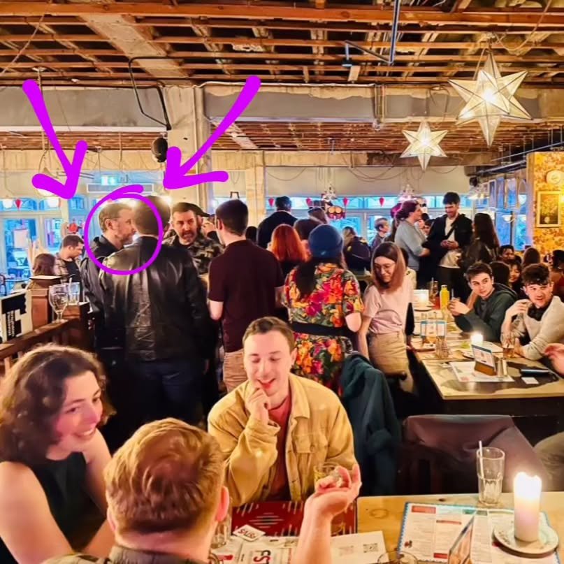 Lesser spotted @stevesmith_yeah at yesterday's @festivus180 as part of @brightonanimation.

Good vibes, cracking conversation, new people met, and copious drinking achieved. A later night than planned.

Great to see @sashafusini and @celactiontutors 