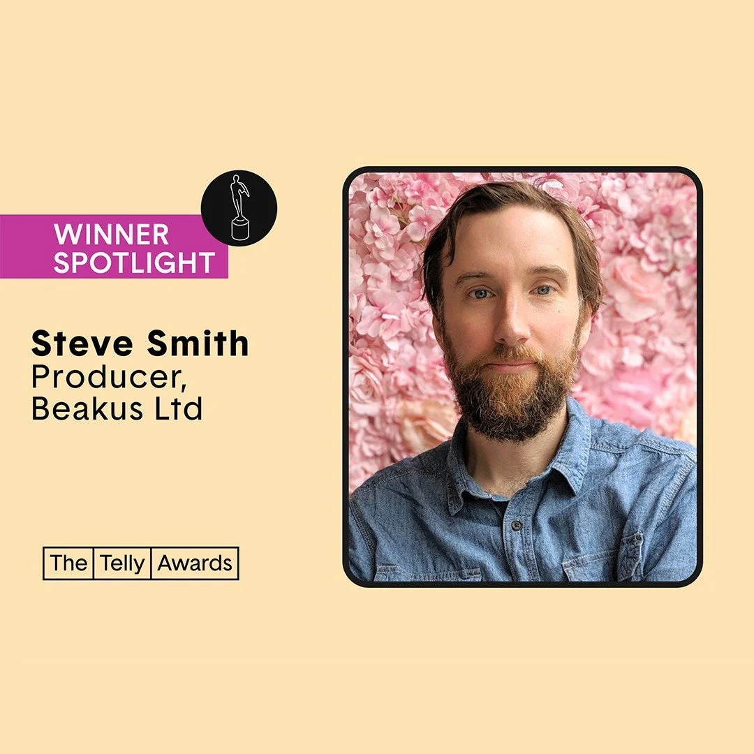 After having picked up a gong this year @stevesmith_yeah has been interviewed by @tellyawards about the magic of animation storytelling.✨

Link in bio☝️

The 47th Season of the Telly Awards is Open and accepting entries through Final Deadline on Feb 