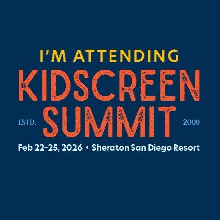 Our founder and producer @stevesmith_yeah will be at next month's @kidscreen summit in San Diego.

Reach out to arrange a meeting!

Steve will be sharing materials from our development slate and catching up with past and present clients, potential co