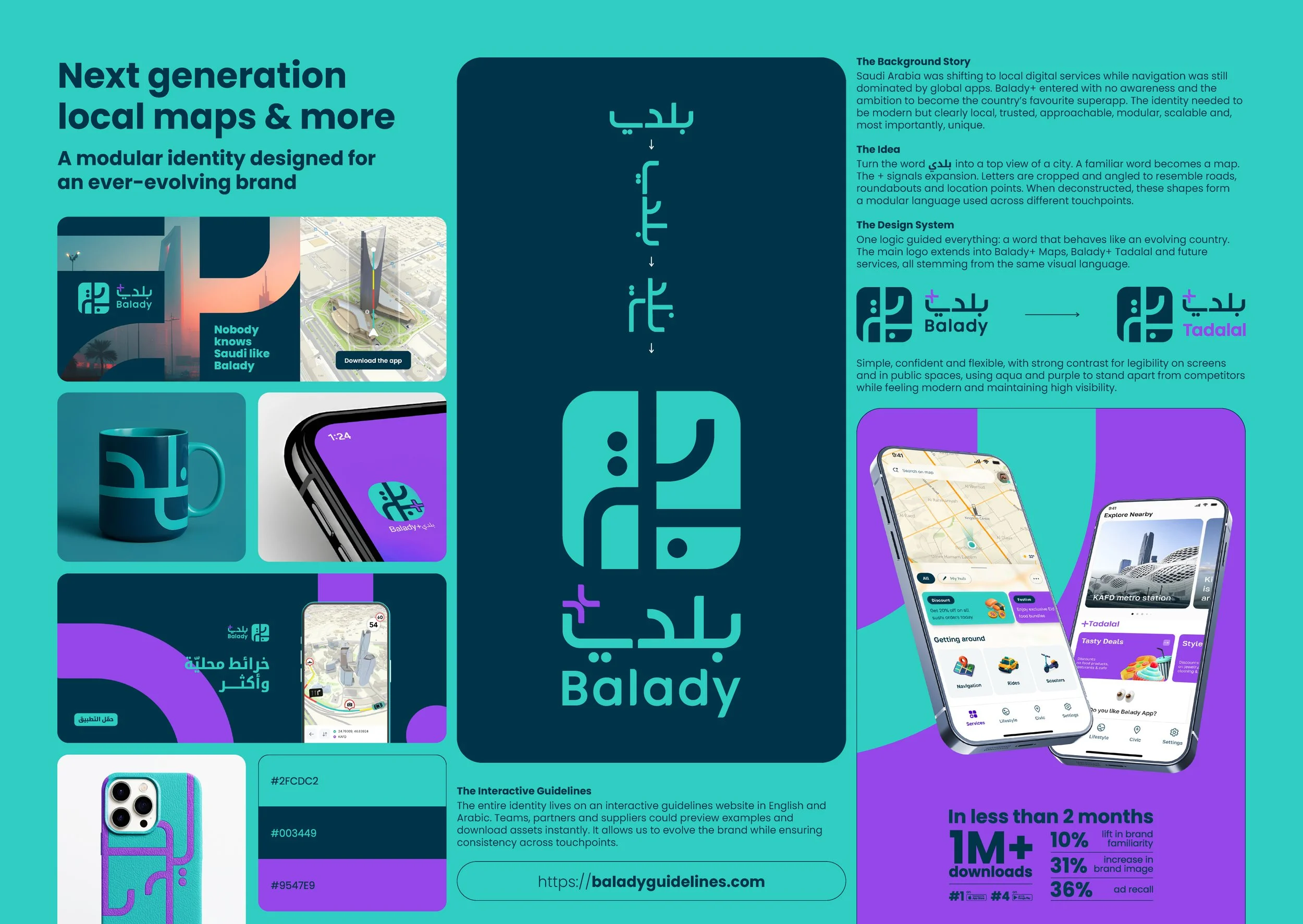 Balady+ Brand Identity