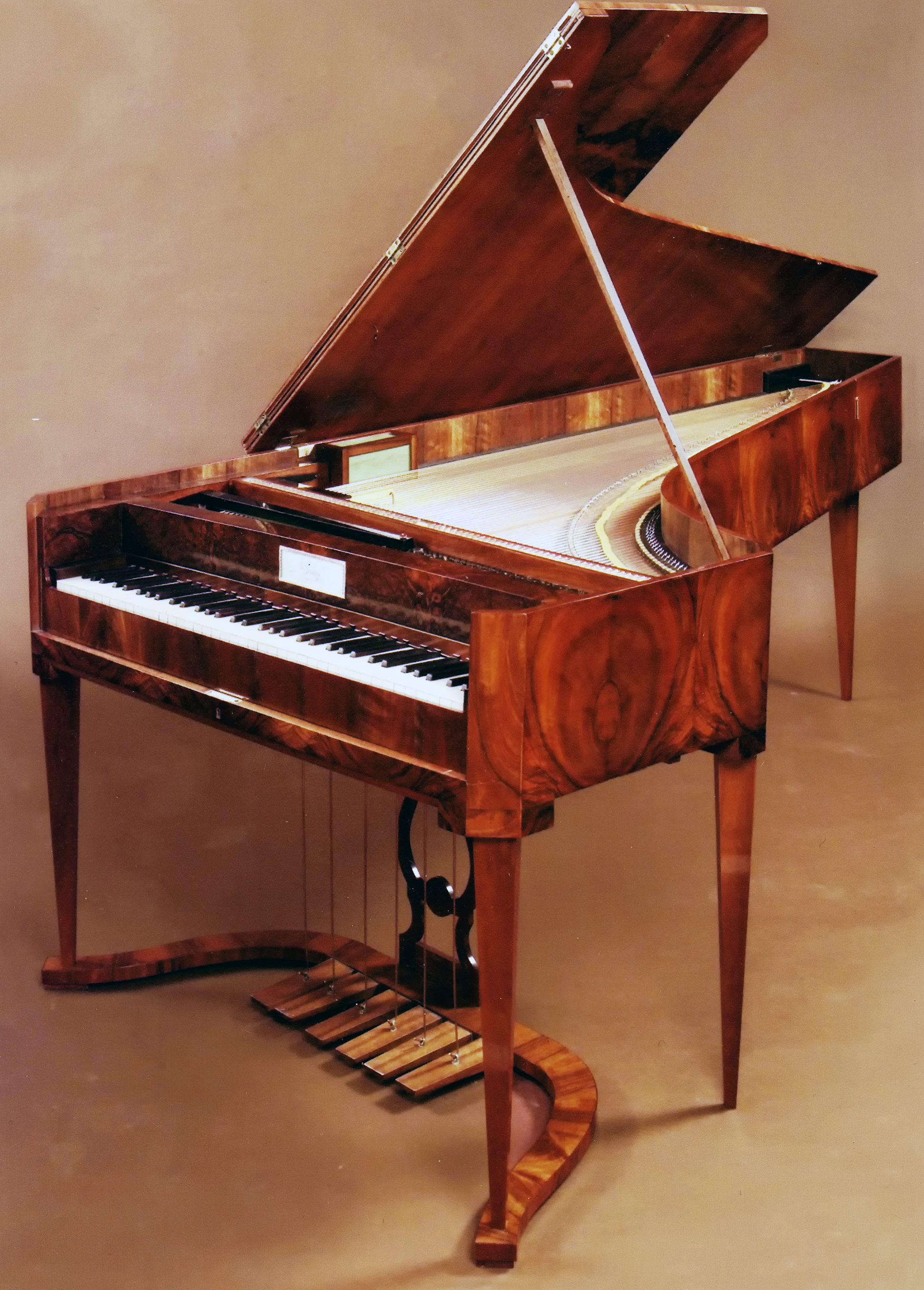 Le Pianoforte de Jakob Bertsche, Vienne, vers 1810/1815 Collection de Pierre Bouyer