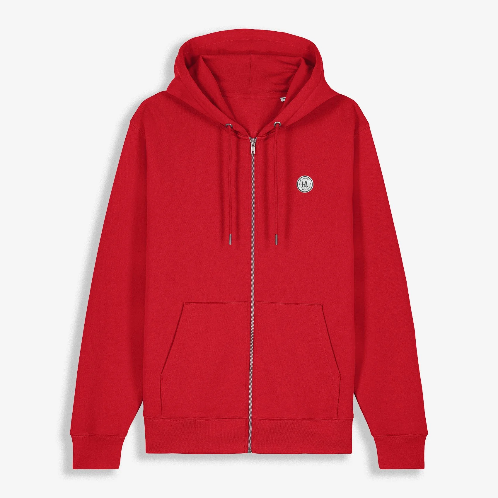 Le Hoodie zippé | Coquelicot