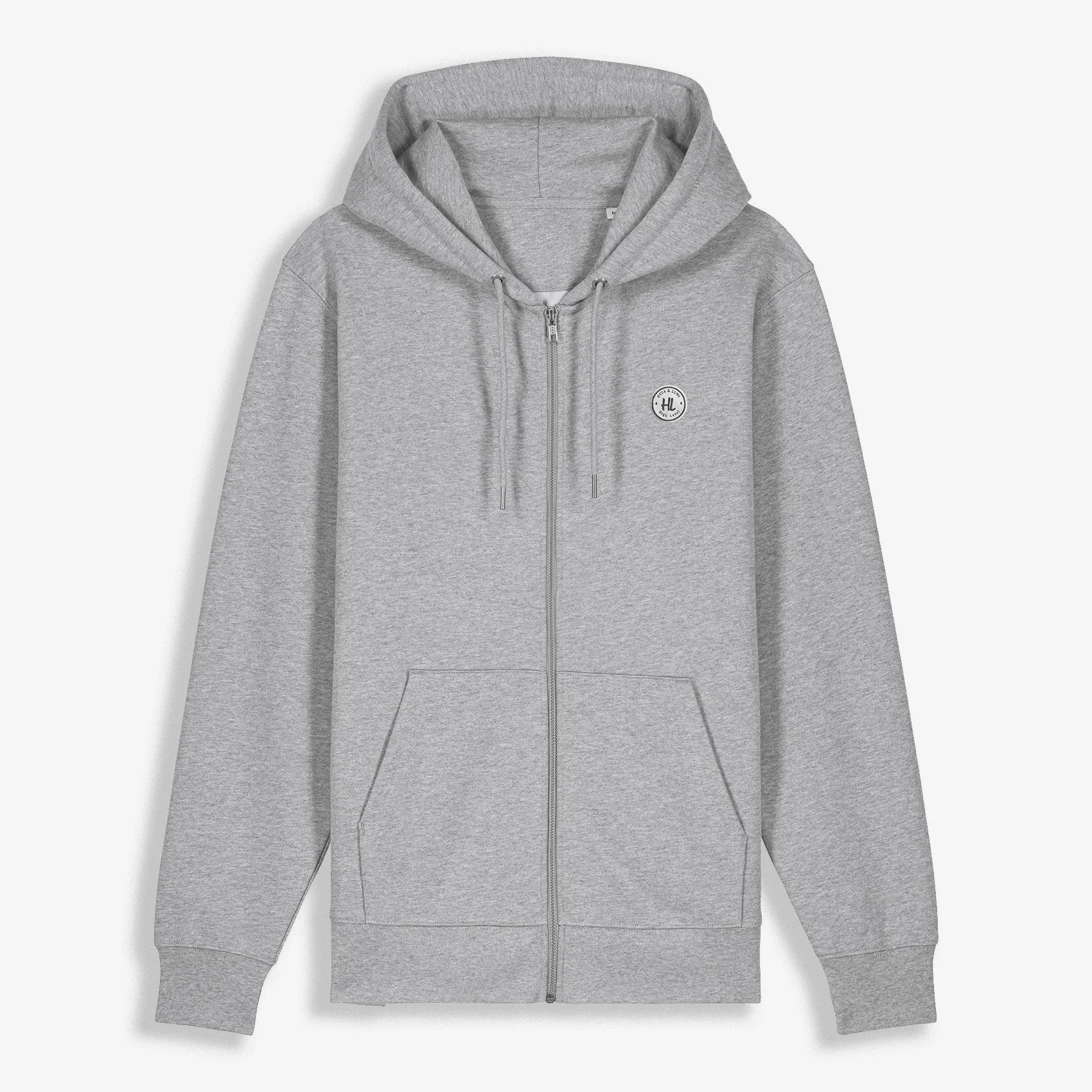 Le Hoodie zippé | Zinc