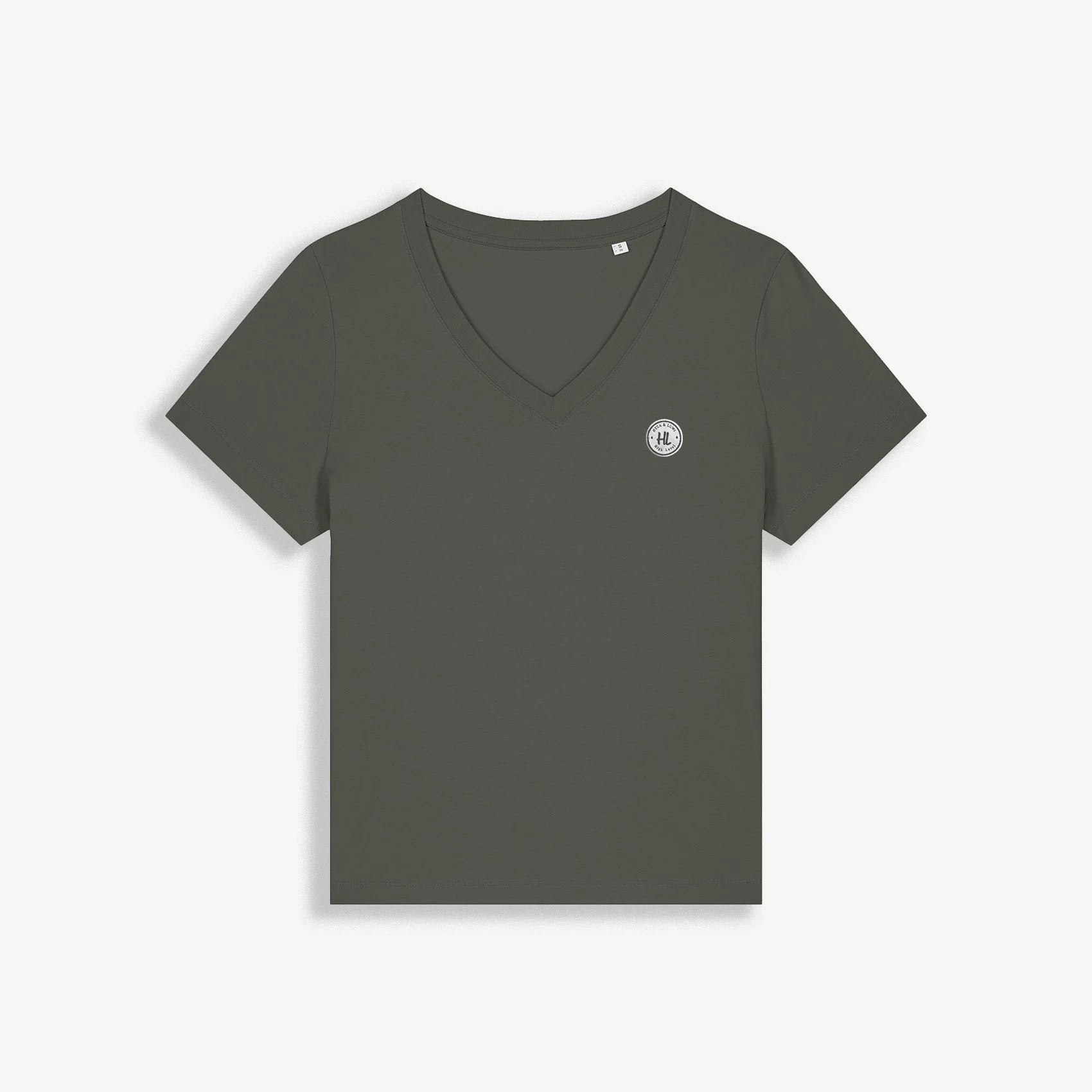Le T-shirt col V | Olive
