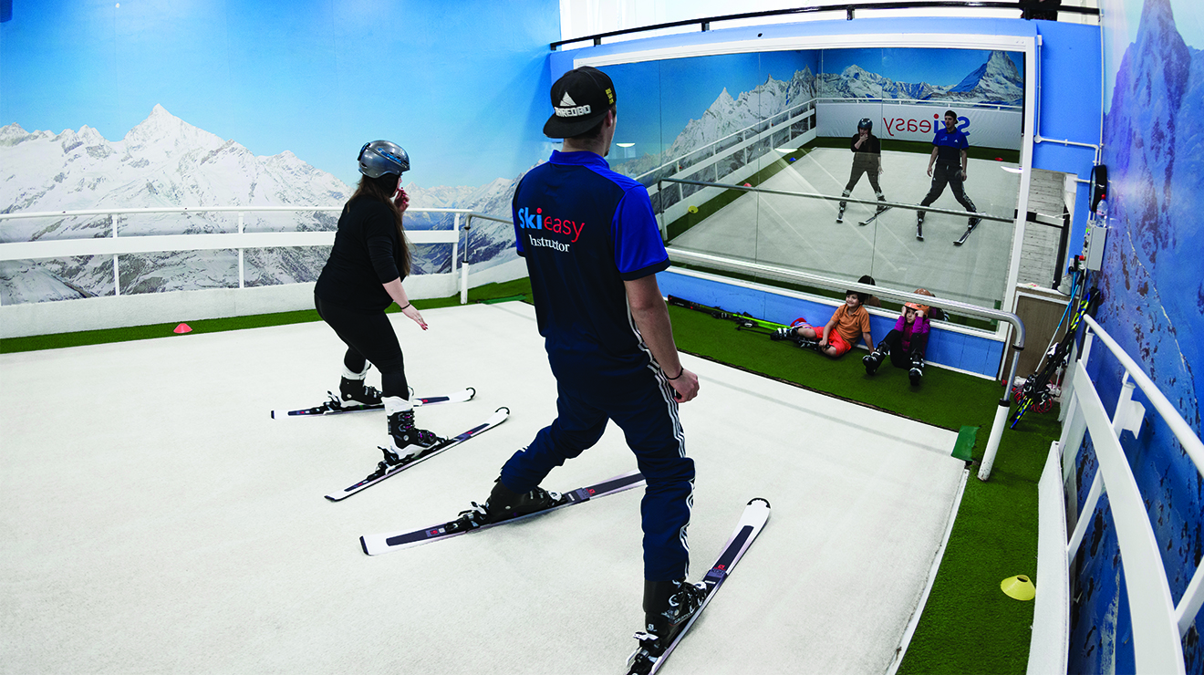 Indoor Ski Lessons in West London Skieasy