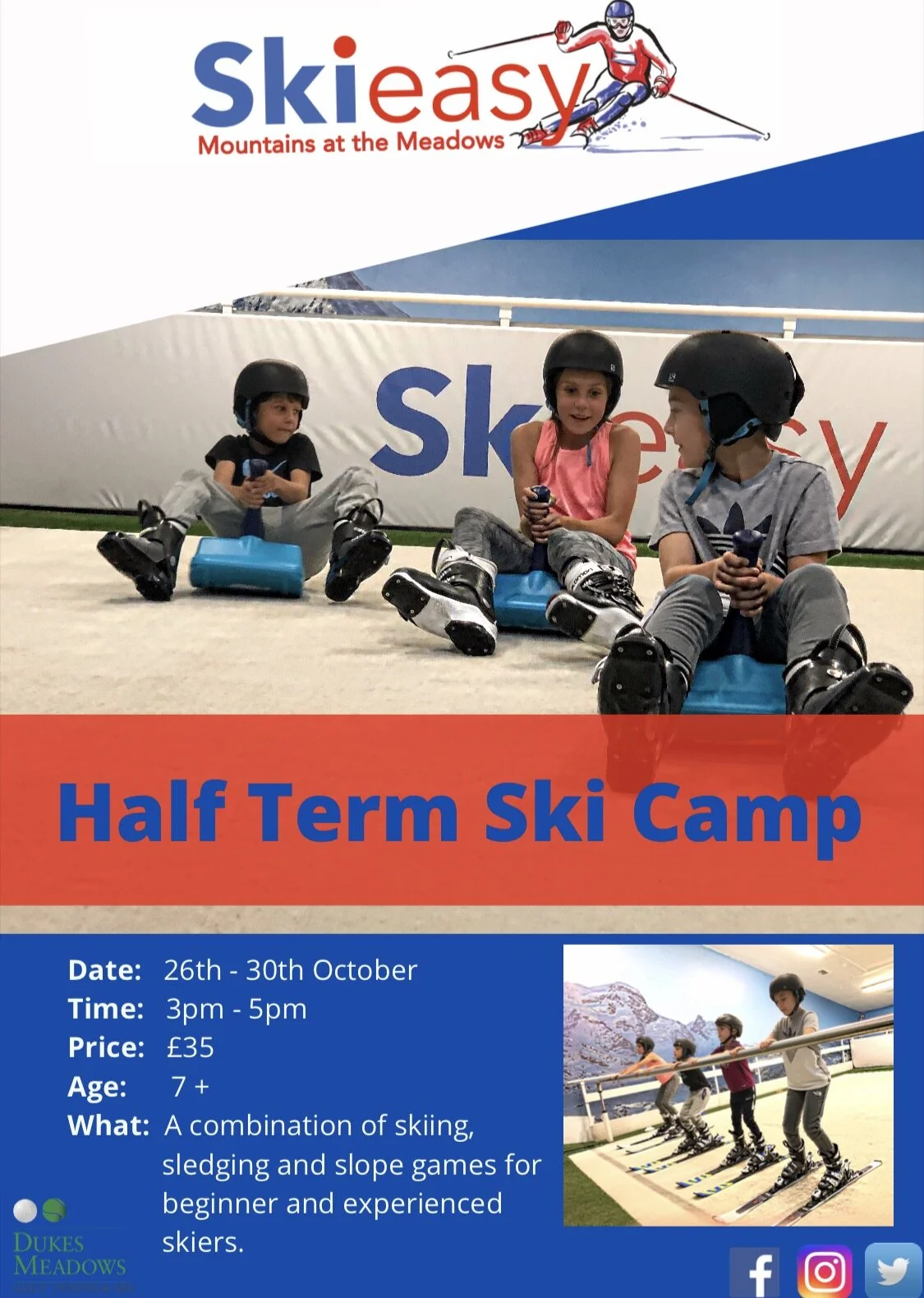 KIDS SKI CAMPS! Limited spaces!