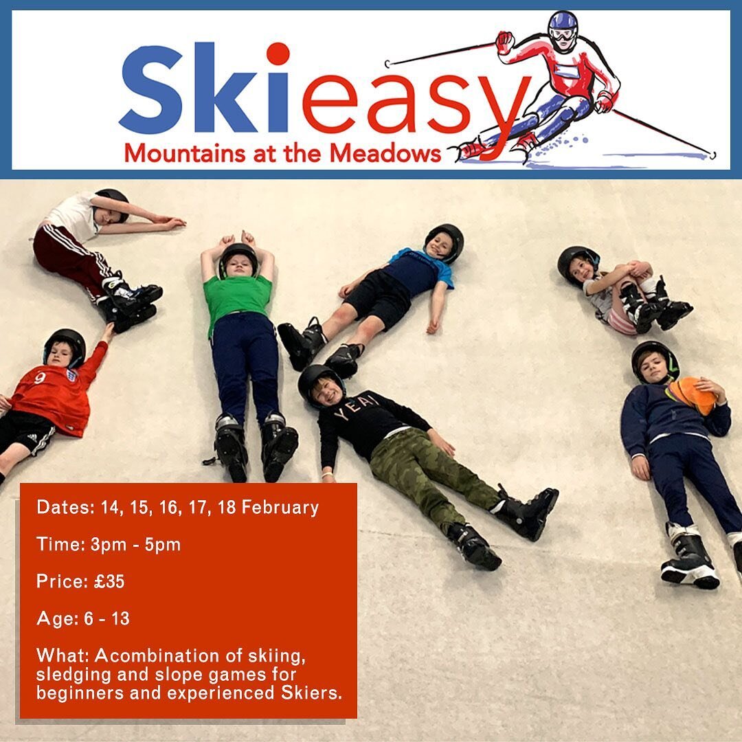 Looking for a fun activity for the kids during the half term holiday?
Why not to book for a ski camp!

(** Limited spaces **)

Visit our website www.skieasy.net to book a camp! ⛷