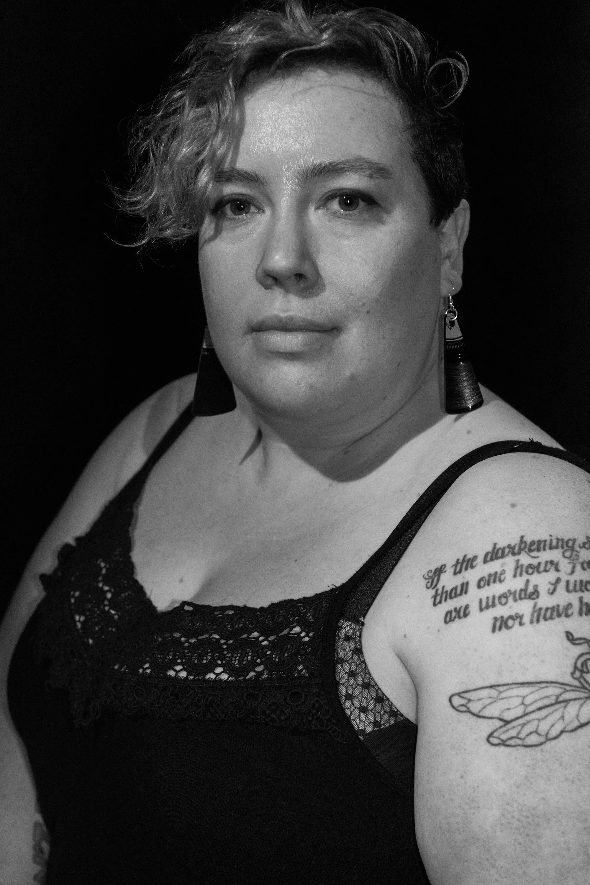 Fay "The men who called me a whore, a fake and all the voices they created in my head that say I'm not good enough."
