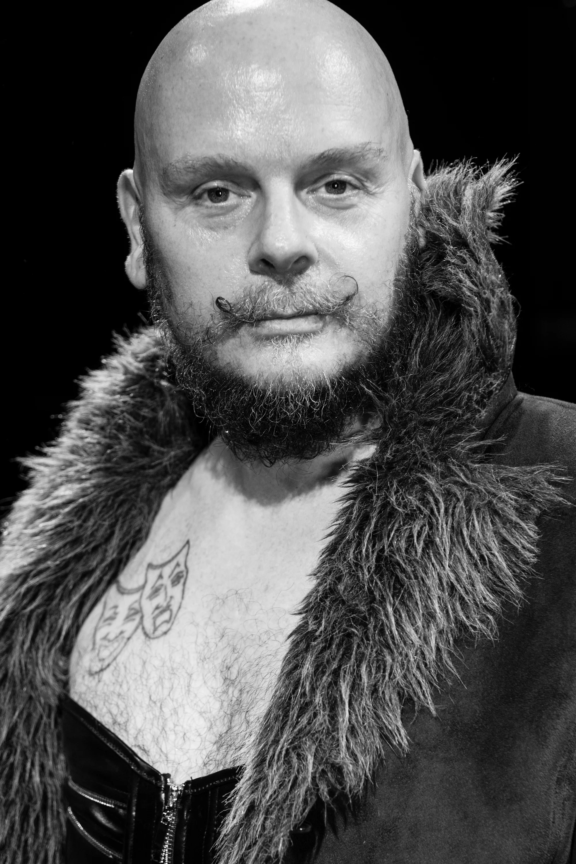 Mark ”Muting my critical father and the policing of bodies in society, enables me to be comfortable in my own skin.”