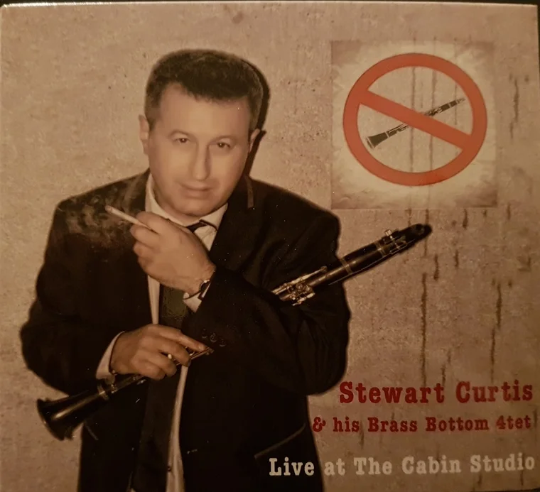 Stewart Curtis & his Brass Bottom 4tet "Live at The Cabin Studio" 33 Records 2014