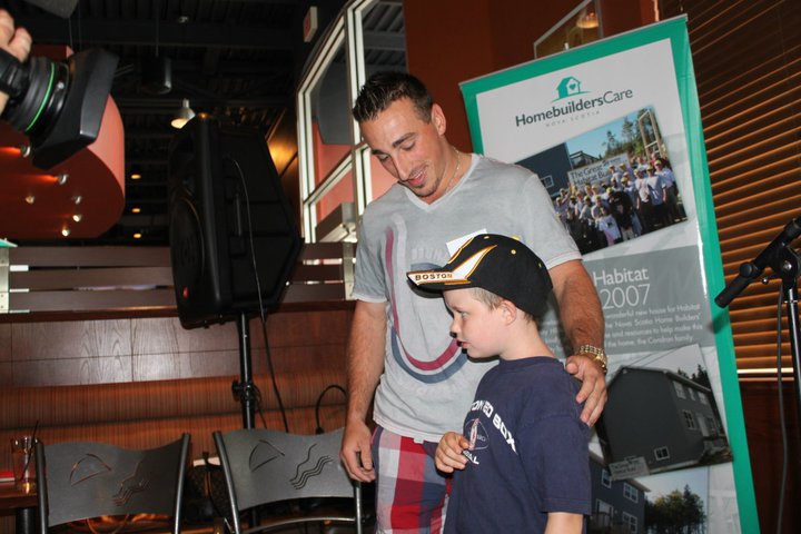 Auction with Brad Marchand