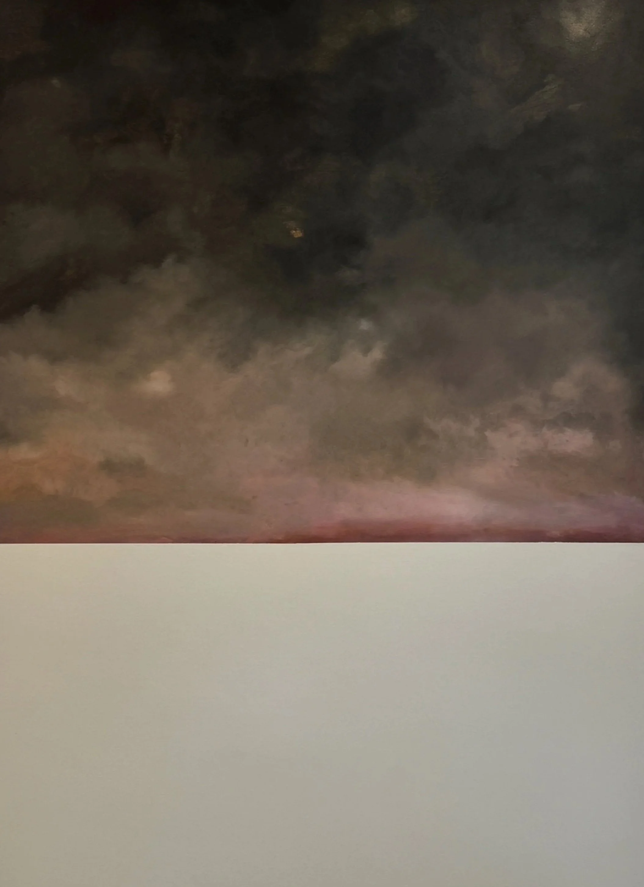  INTERSECTION IV  oil and spray paint on canvas   100cm x 150cm  for sale P.O.A 