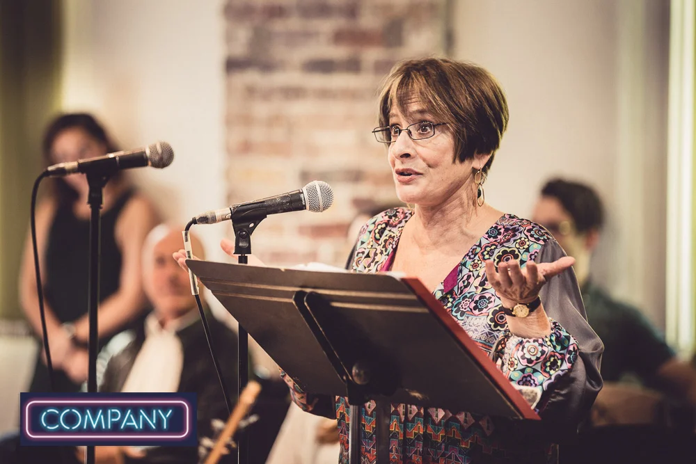 Two Time Grammy & Tony Award winner, Patti LuPone during sitzprobe rehearsals.
