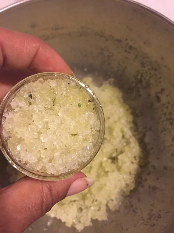 Lavender Salt Scrub