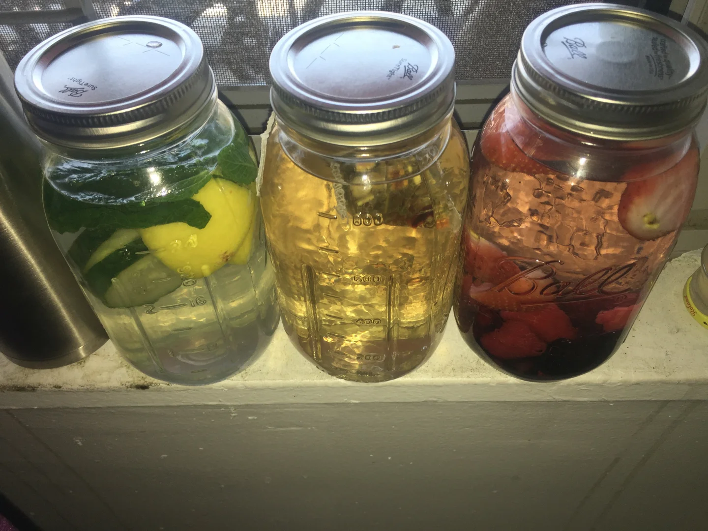 Naturally Alkaline Water * Mighty Leaf Tea * Raspberry Strawberry Watermelon Blueberry Infused Water
