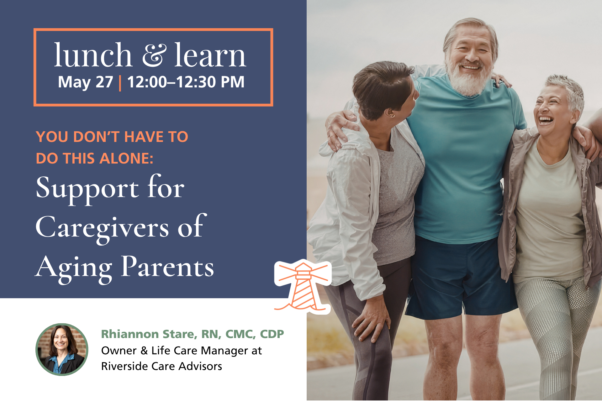 You Don’t Have to Do This Alone: Support for Caregivers of Aging Parents