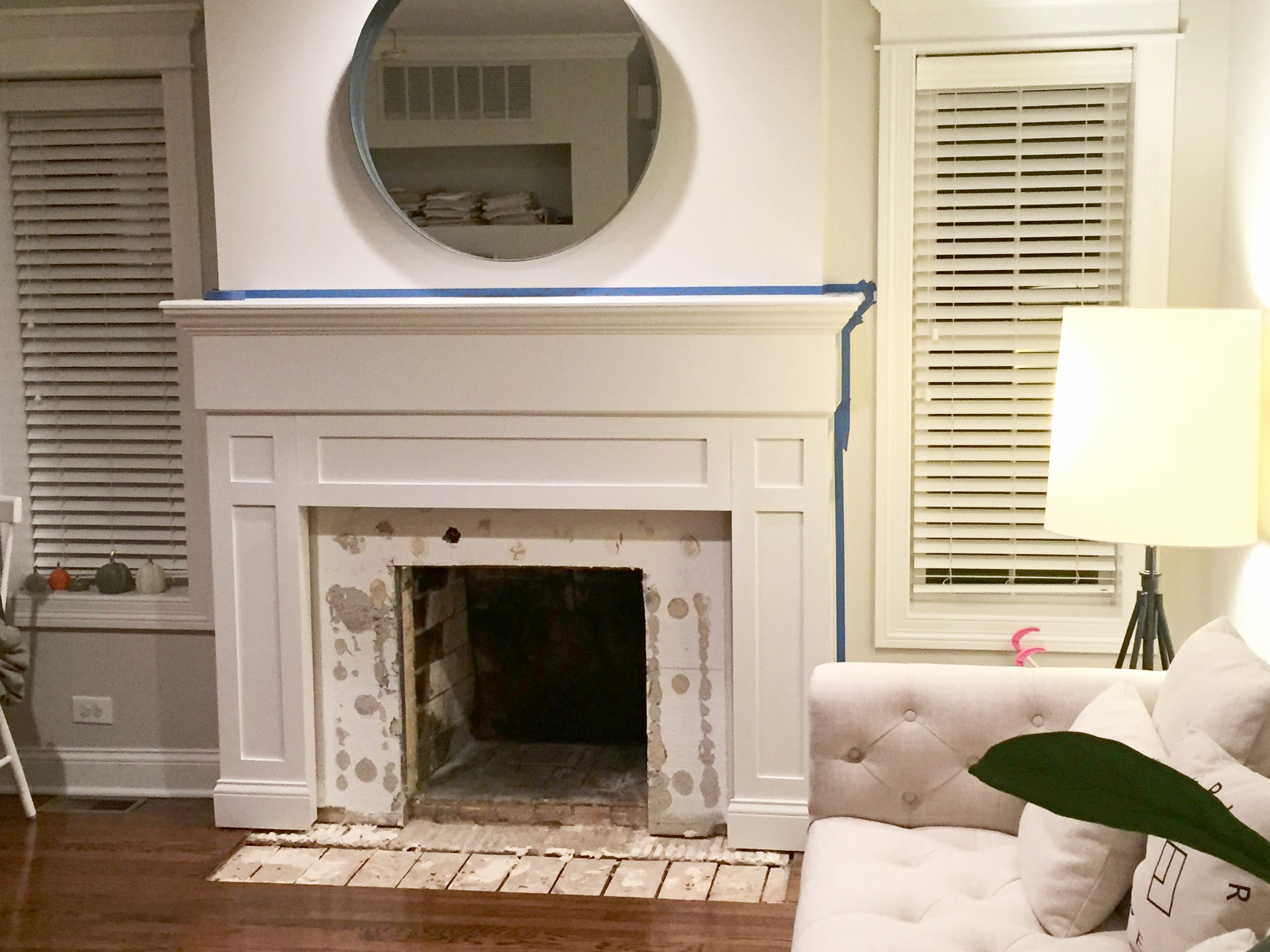 Park Ridge home fireplace project 