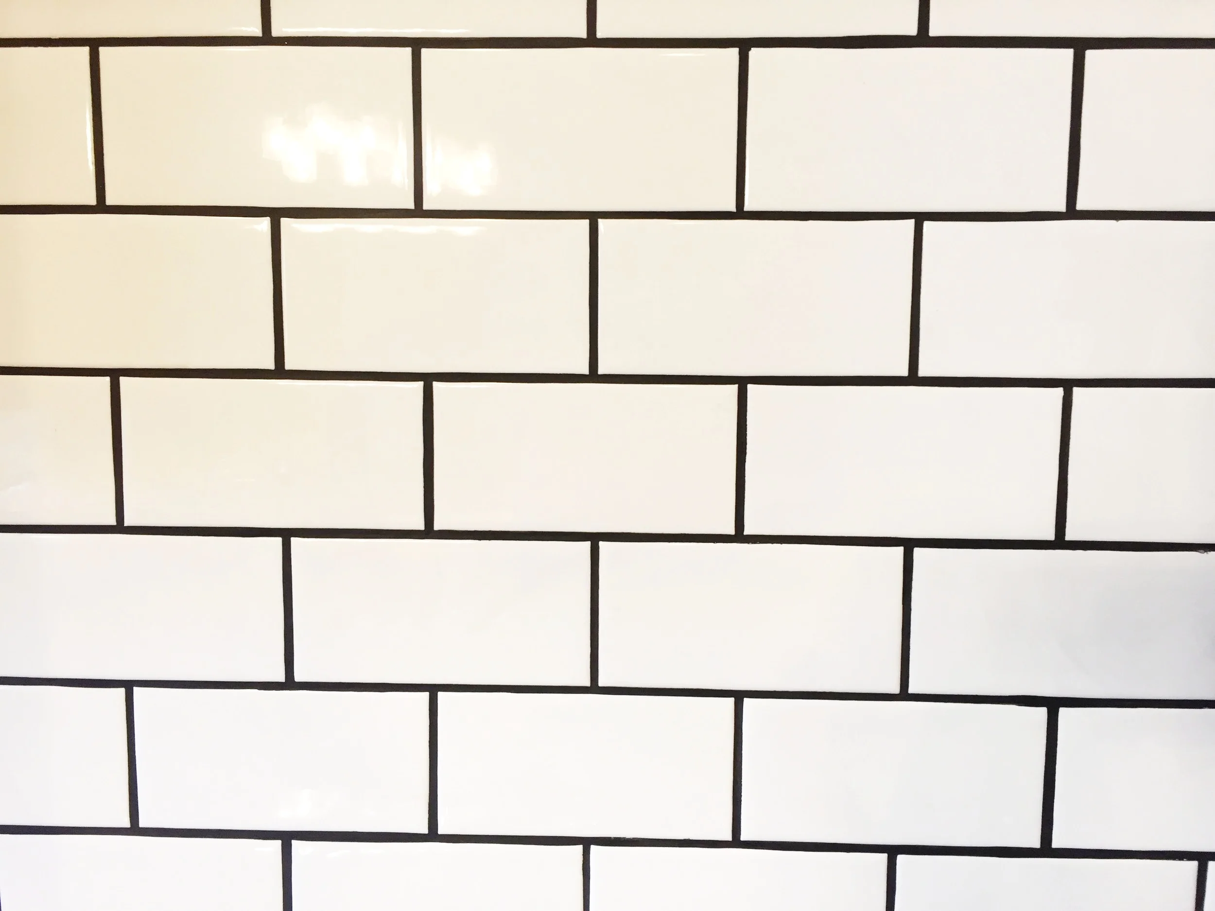 Elgin home subway tile backsplash project
