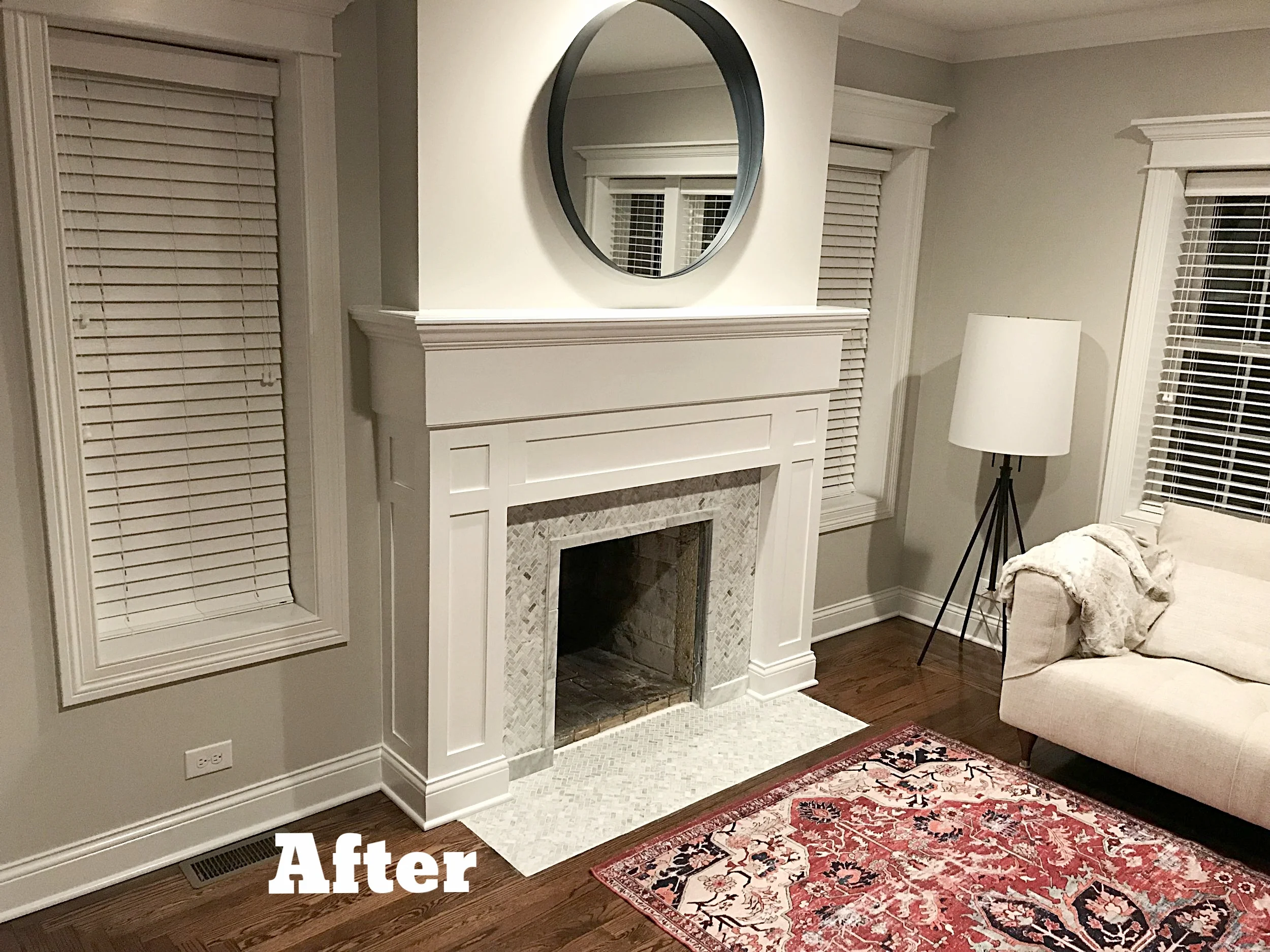 Park Ridge home fireplace project 