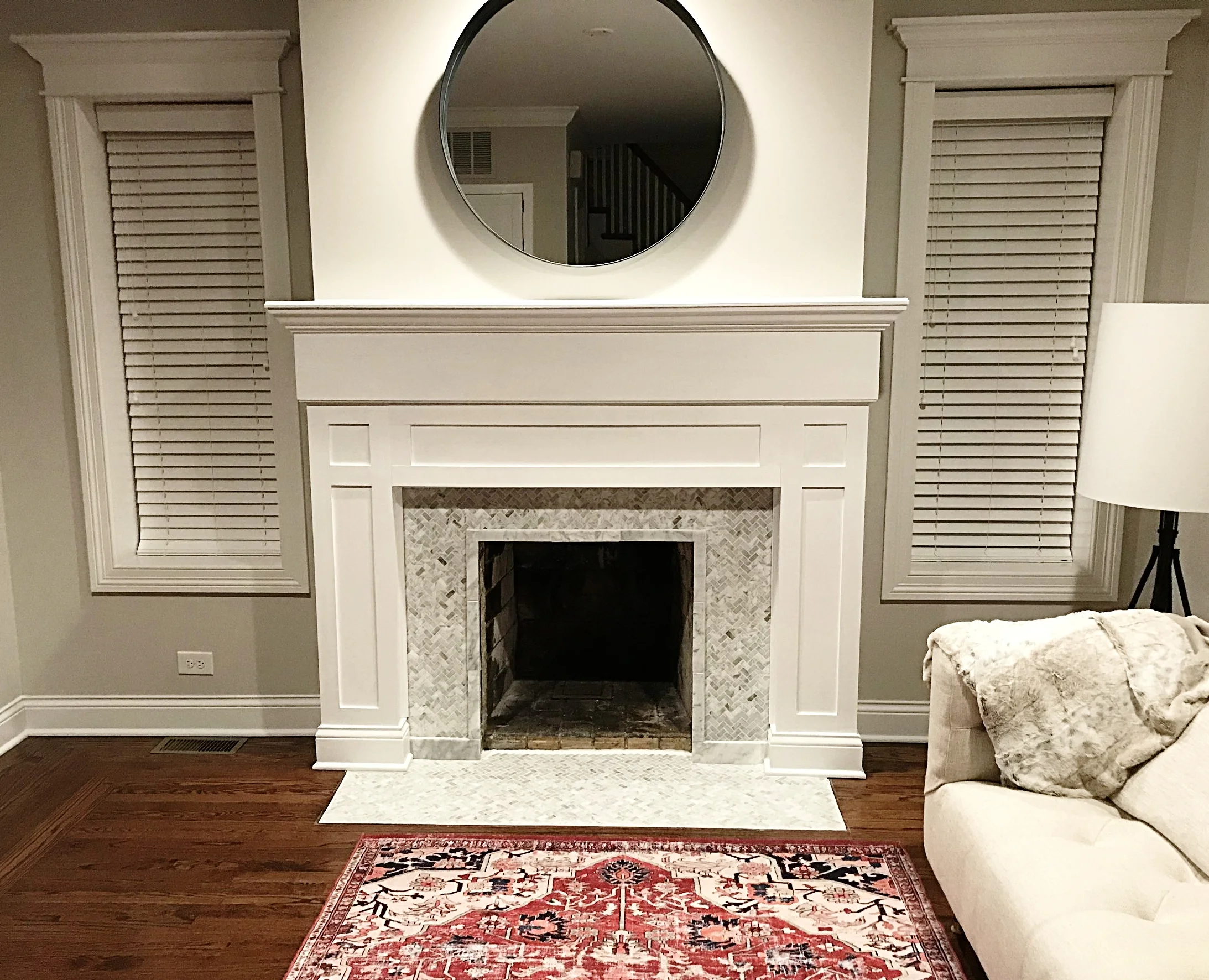 Park Ridge home fireplace project